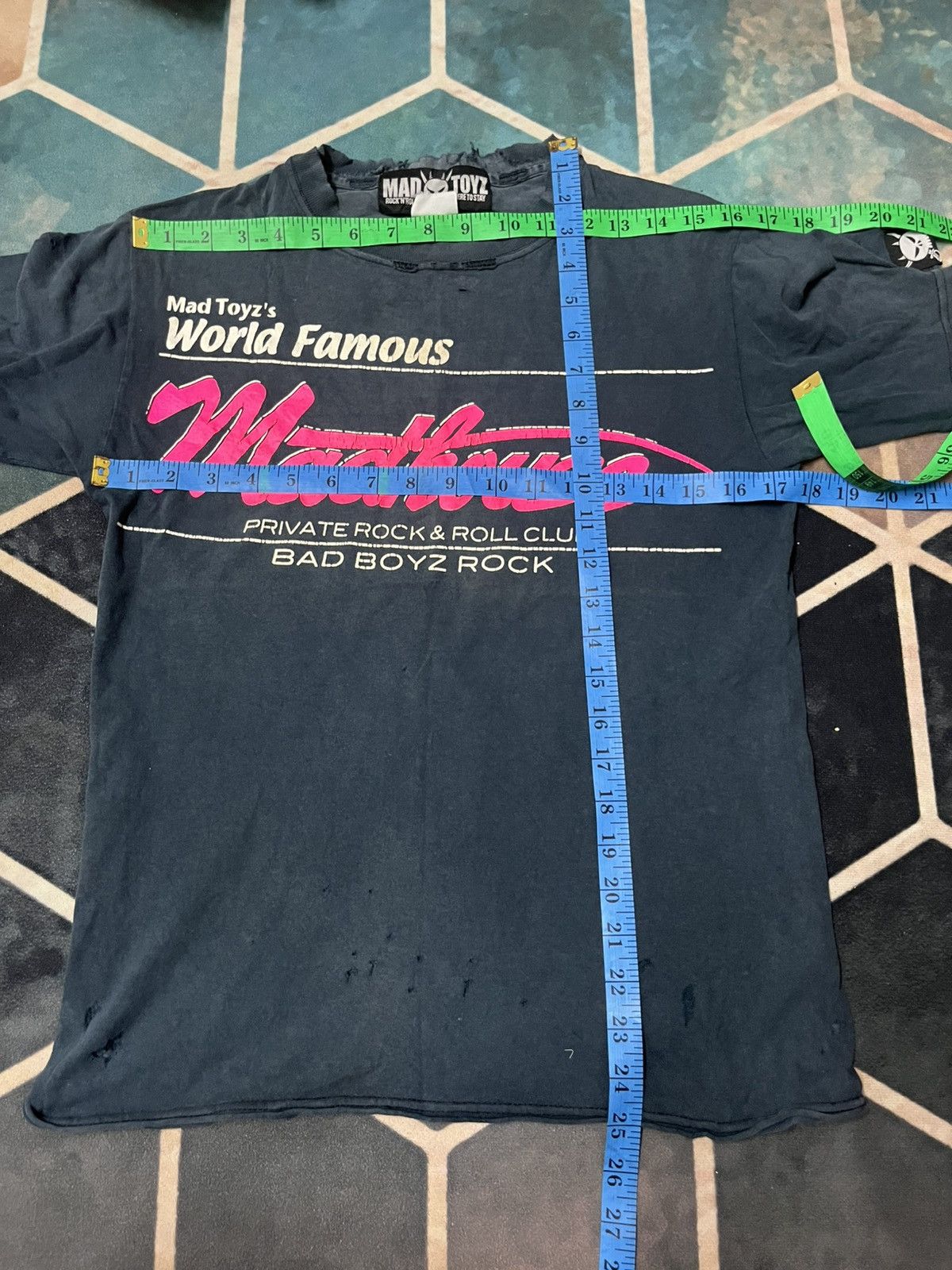 Hysteric Glamour 💥Crazyyy Early Days Mad Toyz DONT FUCK Tokyo Trashed Tee Size US S / EU 44-46 / 1 - 15 Thumbnail