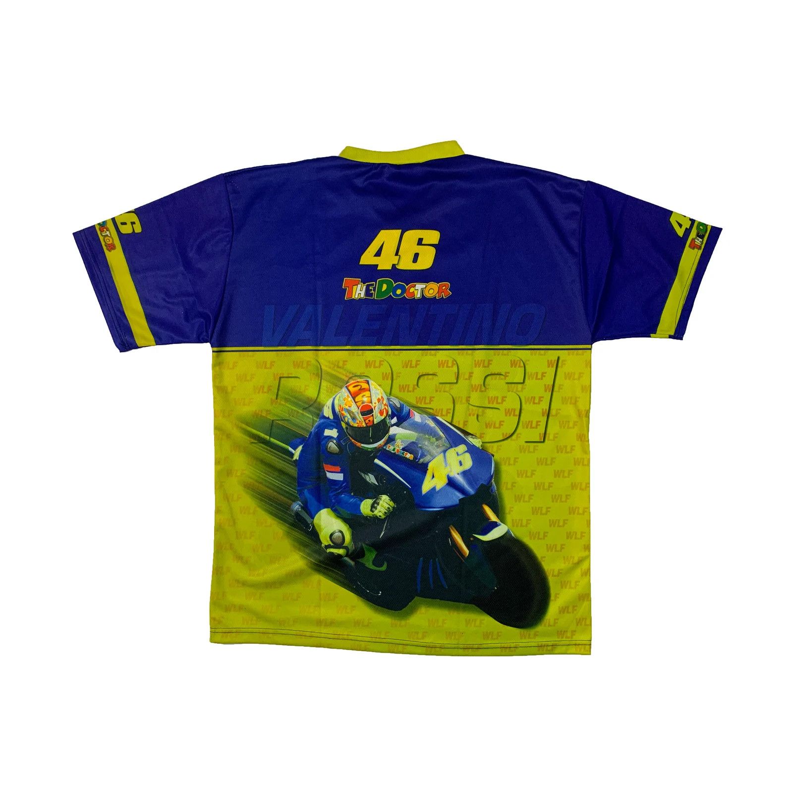 Vintage Vintage Valentino Rossi Jersey T-shirt 46 The Doctor Racing Size US XL / EU 56 / 4 - 2 Thumbnail
