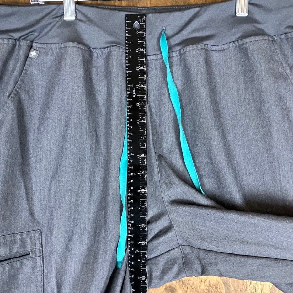 Vintage Figs Womens Pants Gray Zamora Jogger Technical Collection Stretch 2XL Size 40" / US 18 - 7 Thumbnail