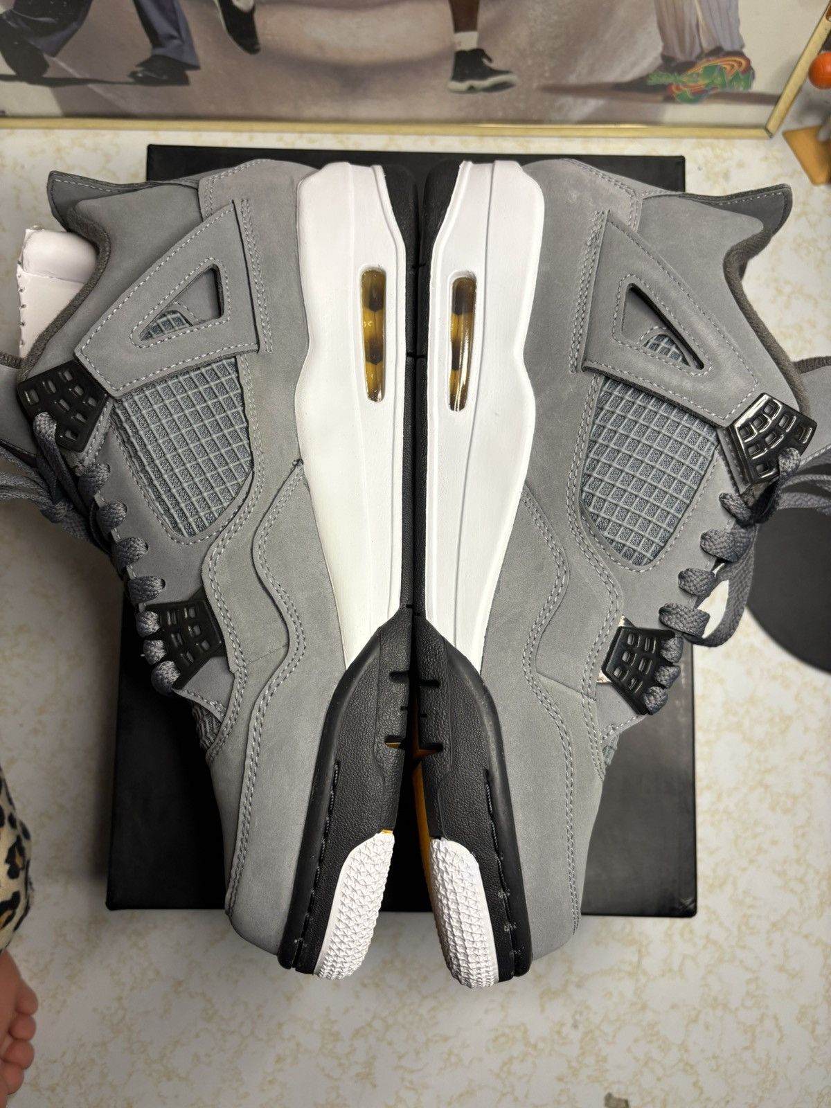 Jordan Brand Jordan Retro 4 ‘cool grey’ Size US 10 / EU 43 - 3 Thumbnail