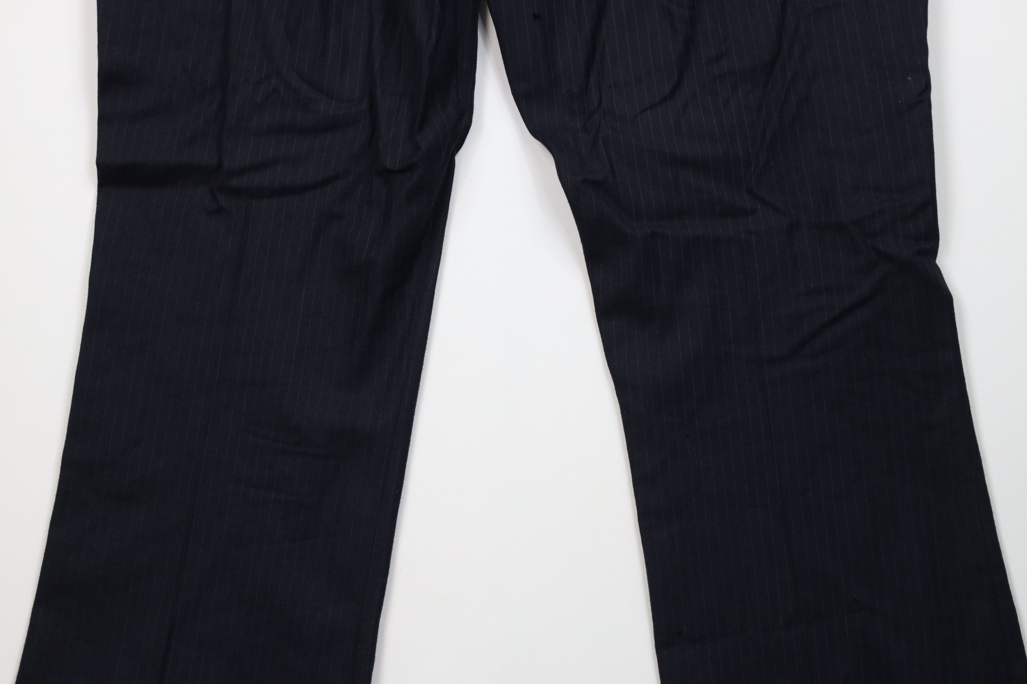 Vintage Vintage 70s Streetwear Wool Striped Wide Leg Chino Pants Size US 38 / EU 54 - 12 Thumbnail