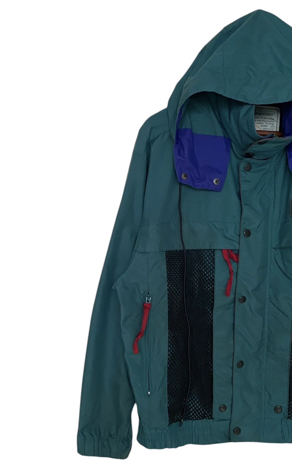 Vintage Vintage Brand Logos Fishing Nylon Jacket 1990s Size US M / EU 48-50 / 2 - 5 Thumbnail