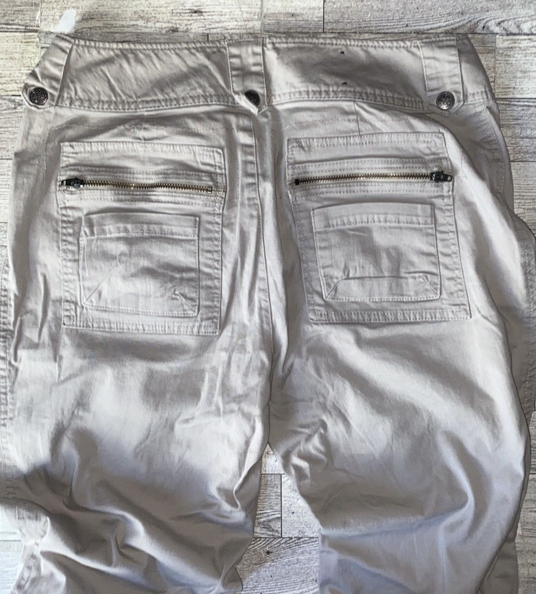 Vintage INC International, Adjustable, Pocket Capri, Cargo Pants Size 27" / US 4 / IT 40 - 6 Thumbnail