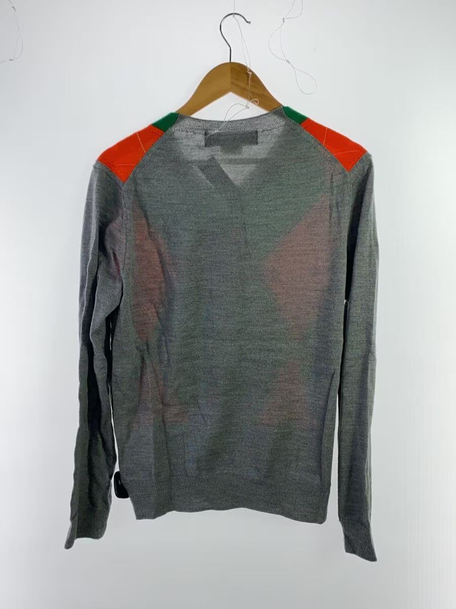 Comme des Garcons × Comme des Garcons Homme Plus AW09 Button Vest Print Knit Sweater Size US M / EU 48-50 / 2 - 2 Thumbnail