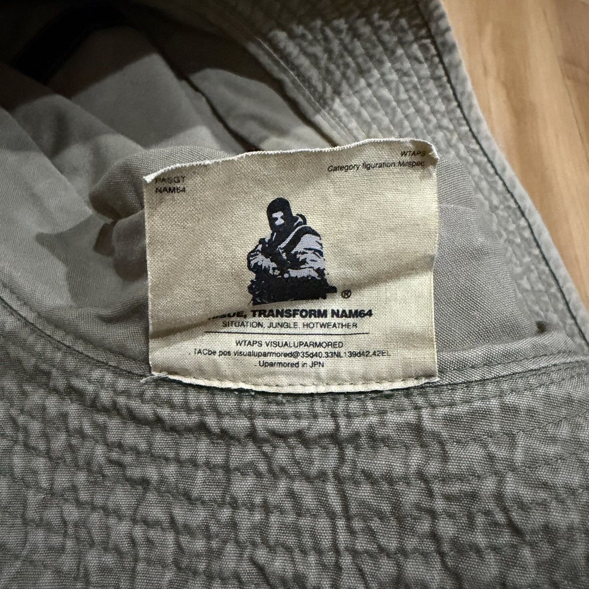 Wtaps Vintage Wtaps military bucket hat Size ONE SIZE - 4 Thumbnail