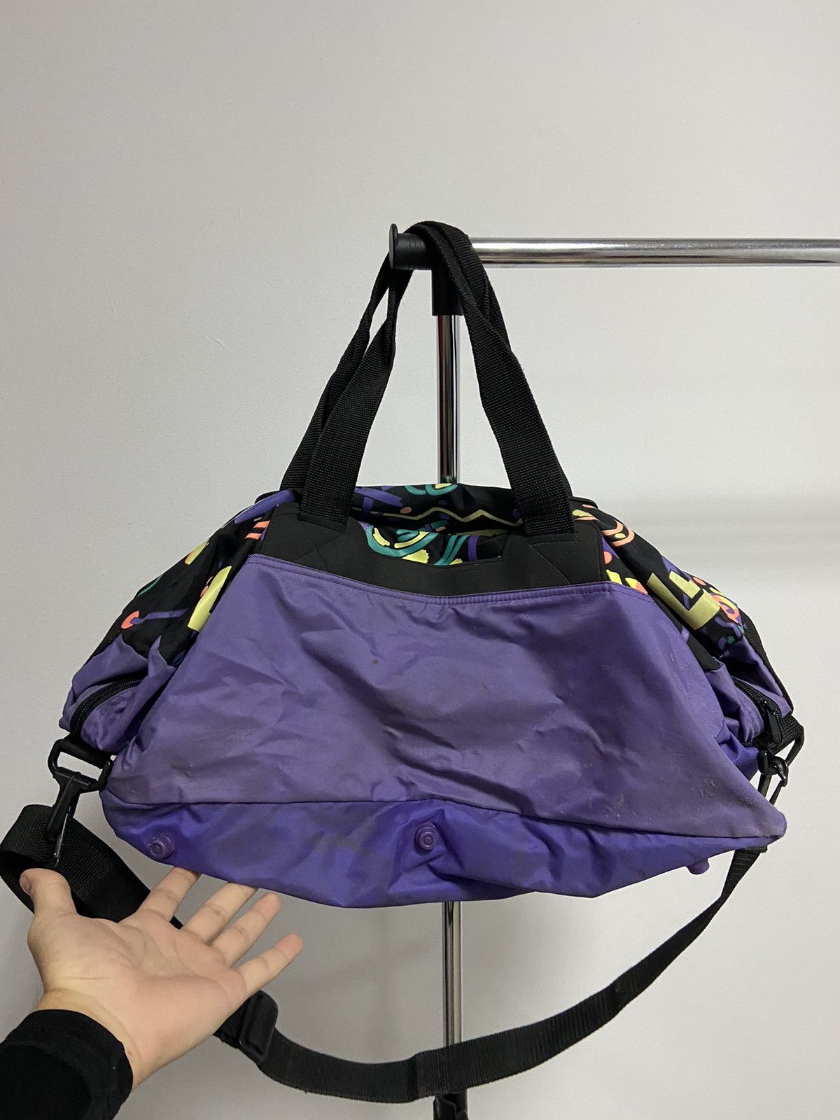 Nike × Vintage Nike Bag sport shoulder Vintage Big Logo 90s Style Size ONE SIZE - 3 Thumbnail