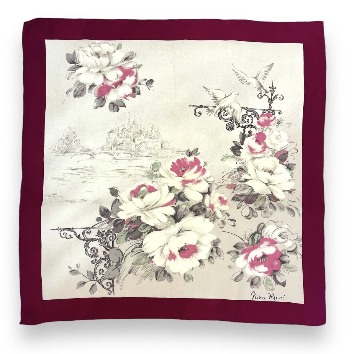 NINA RICCI SILK SCARF