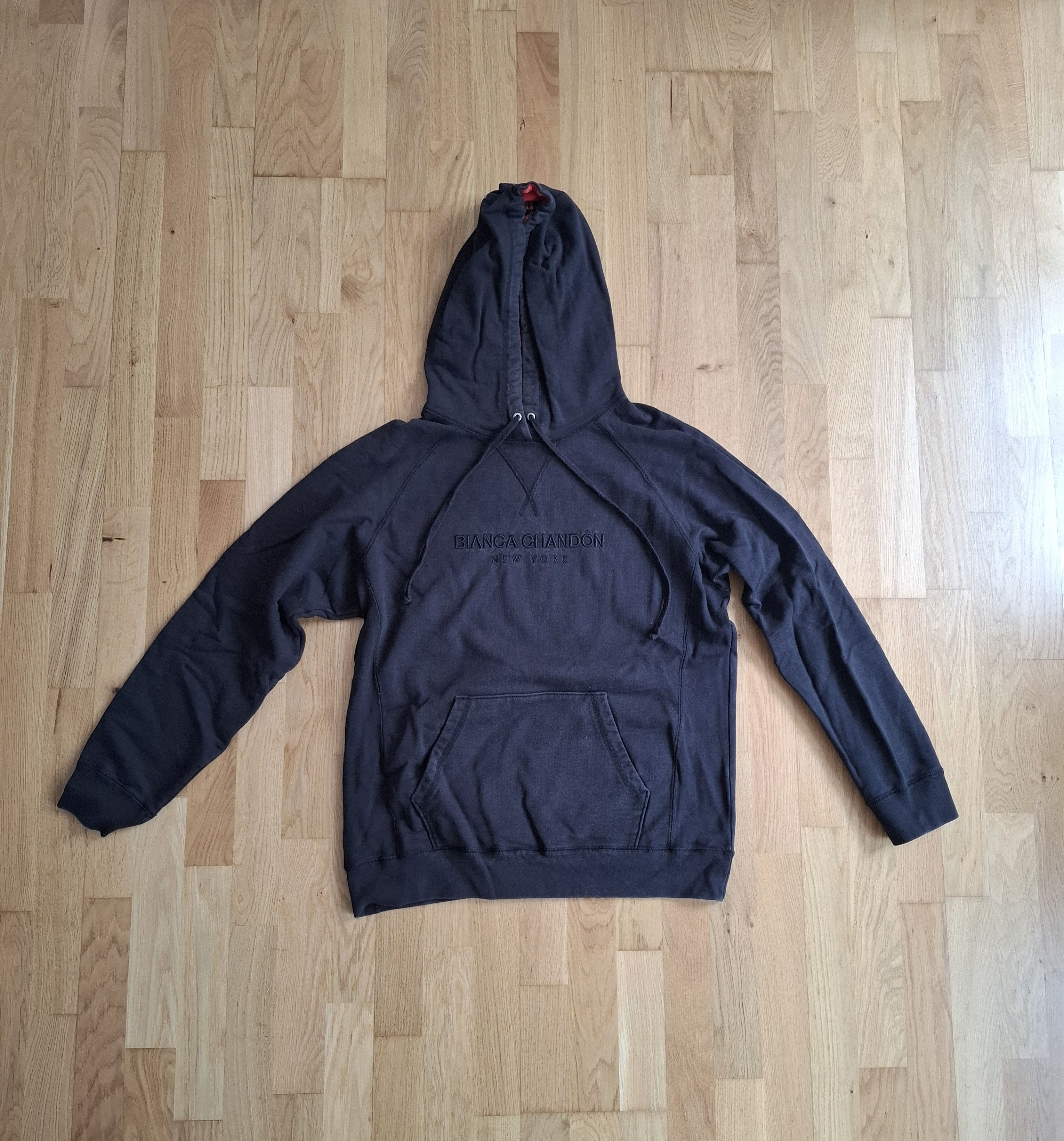 BIANCA CHANDON Black / plaid hoodie Size US L / EU 52-54 / 3 - 1 Thumbnail