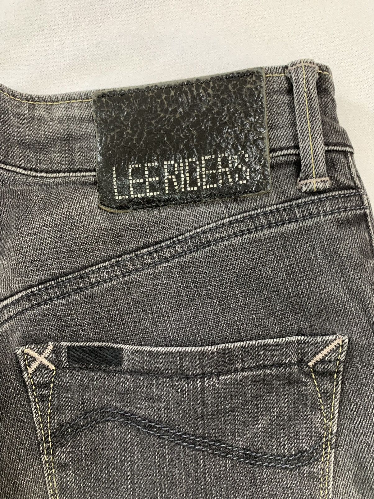 Lee Vintage flare lee riders mudwash jeans pant tornado mart Size US 32 / EU 48 - 11 Thumbnail