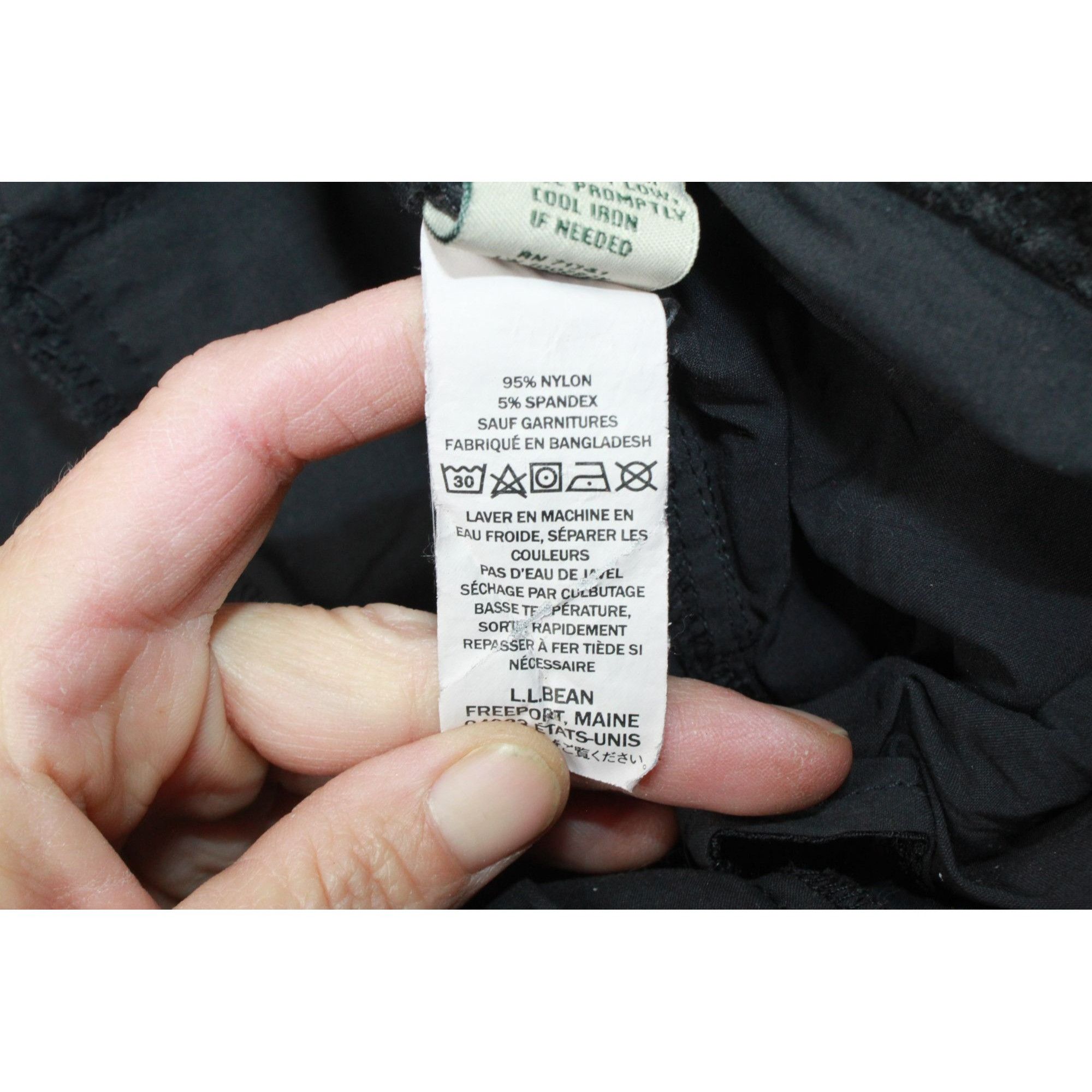 L.L. Bean LL Bean Women's Water Repellent Trail Pants Size 32" / US 10 / IT 46 - 8 Thumbnail