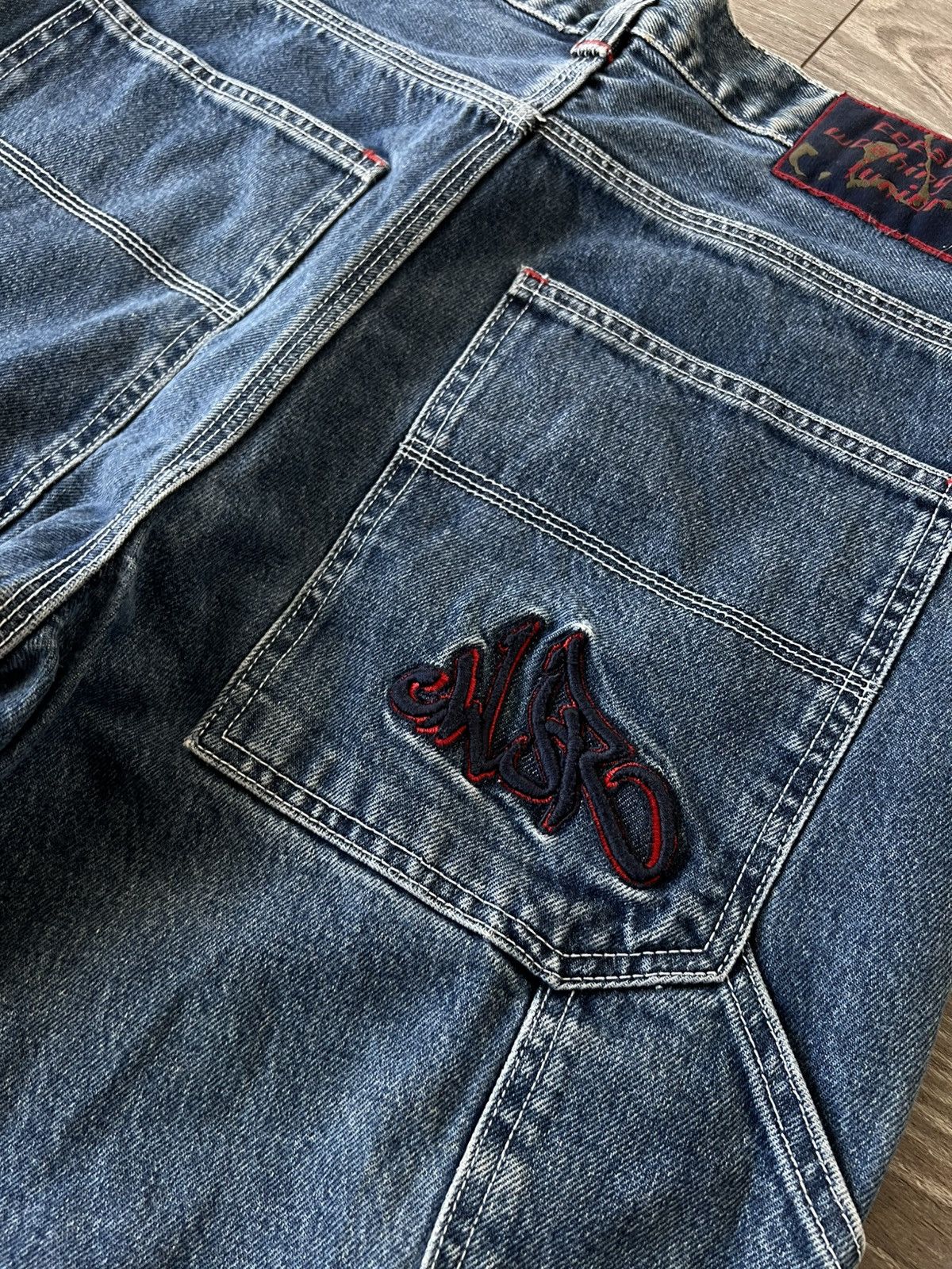 Other ‼️Westside style Caesar Washington Jr. Patch Pocket Jeans‼️ Size US 31 - 11 Thumbnail