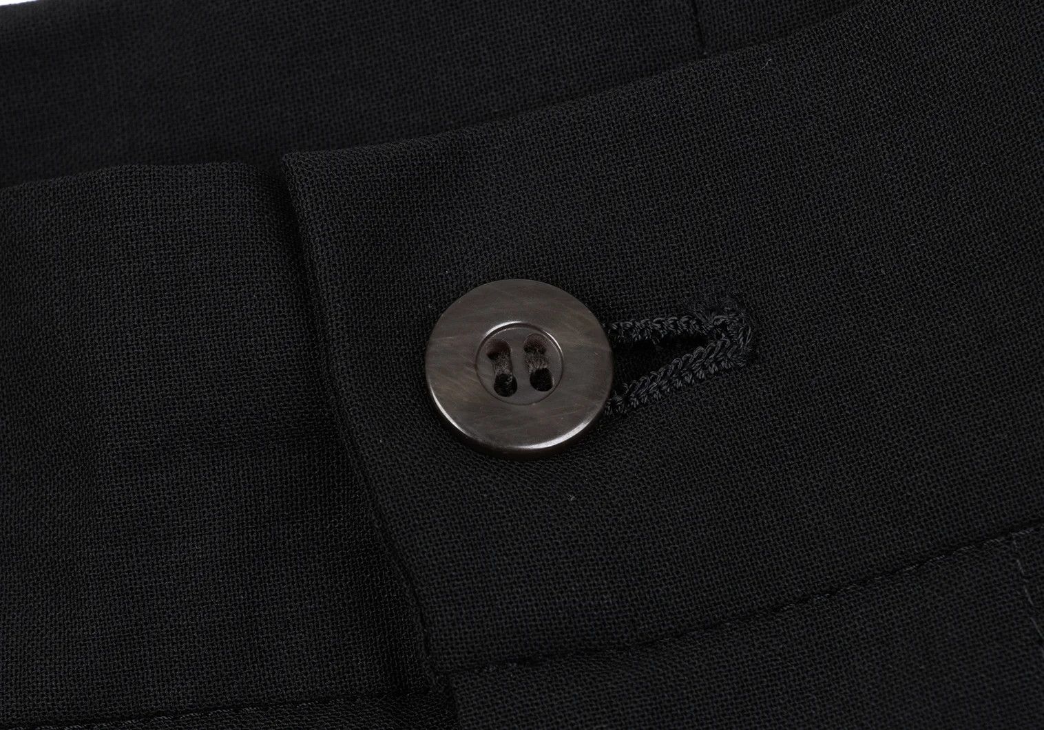 Jean Paul Gaultier Summer Wool Two-Tuck Pants in Black Size 48 Size US 32 / EU 48 - 3 Thumbnail