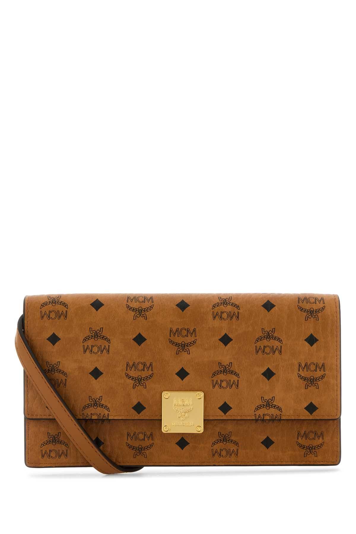 MCM Printed Canvas Aren Wallet Size ONE SIZE - 1 Thumbnail