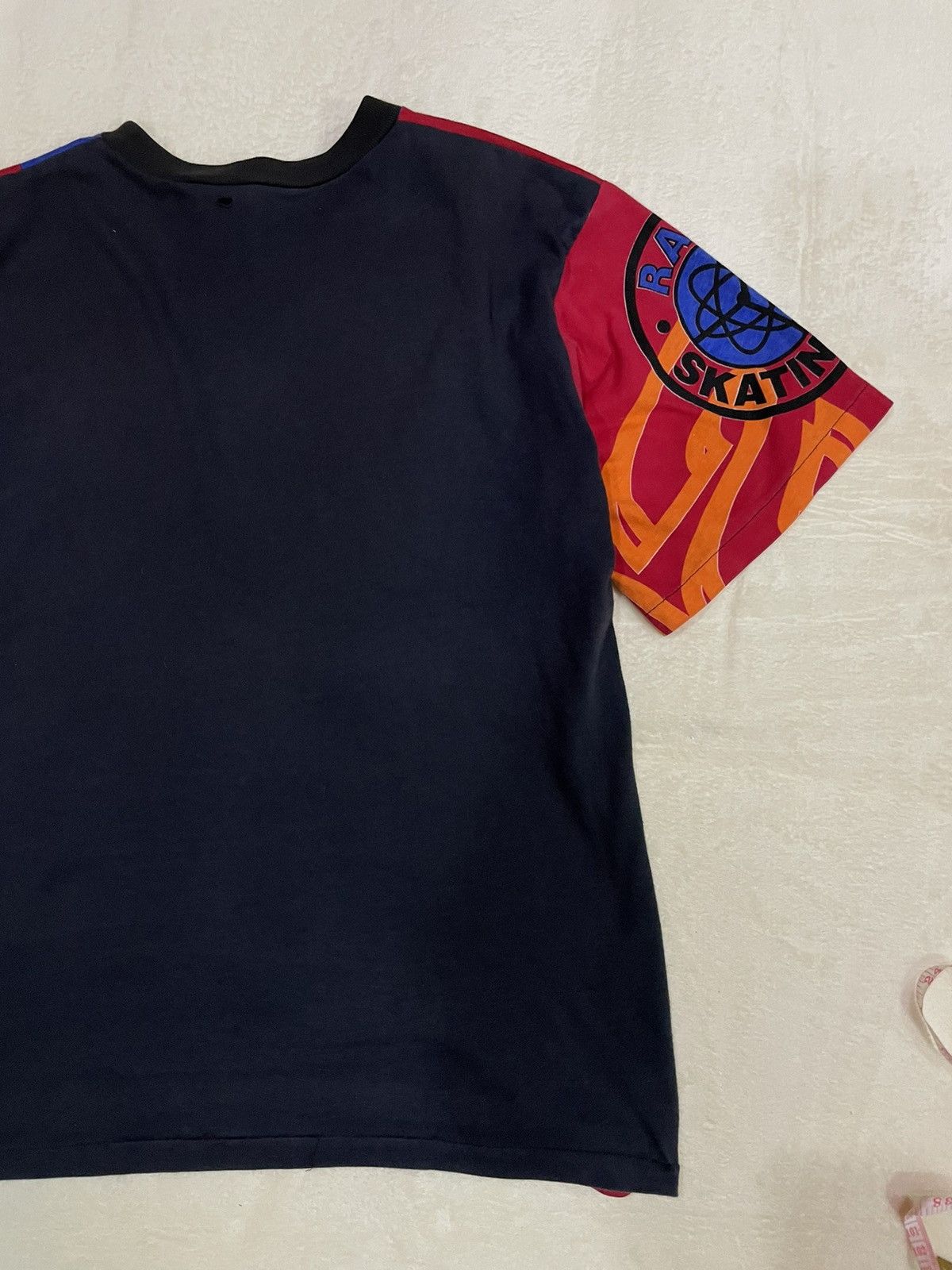 Vintage Vintage 80s Overprinted Skate T-shirt All Single Stitiching Size US S / EU 44-46 / 1 - 14 Thumbnail