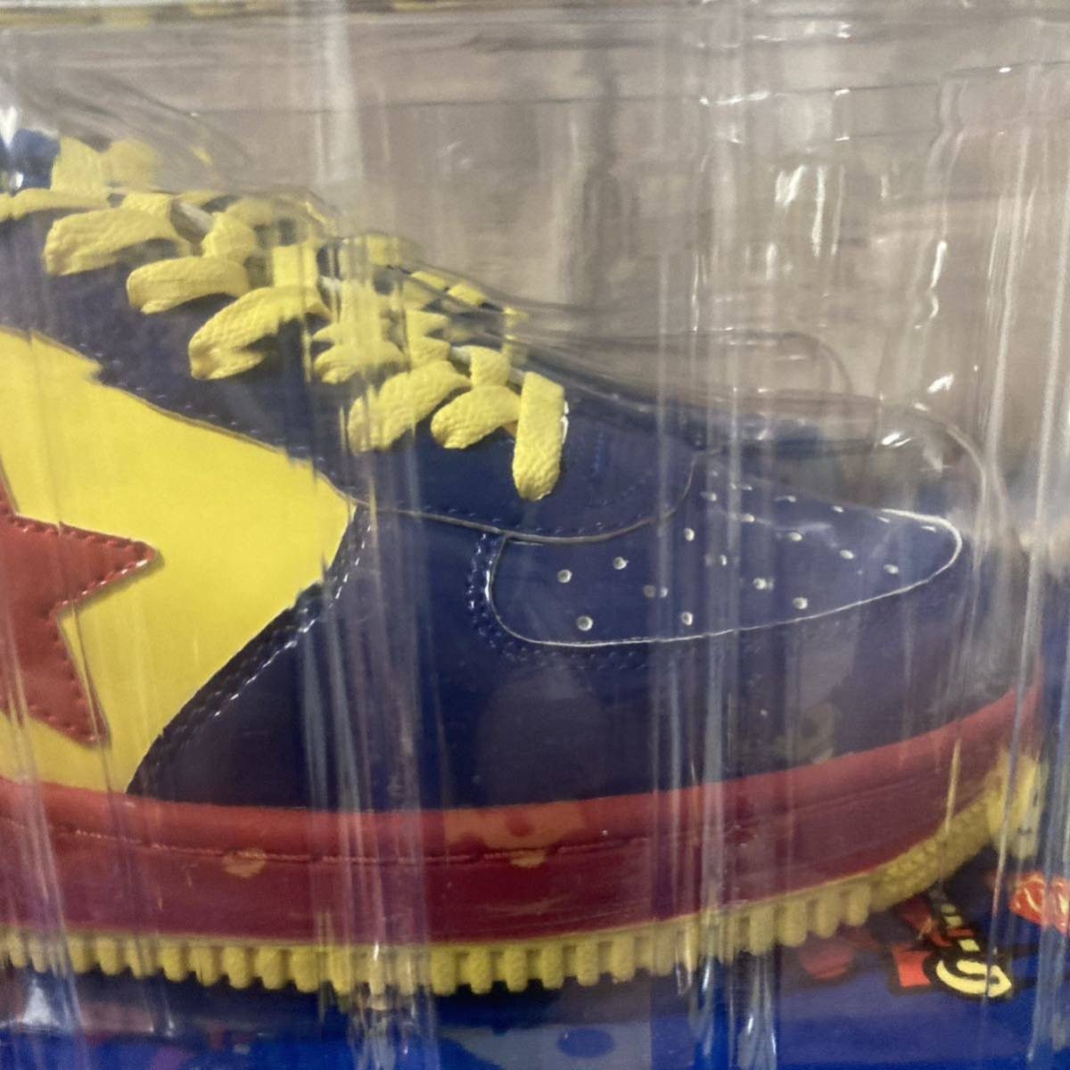 Bape × DC Comics × Nigo BAPE × DC COMICS Superman BAPESTA patent leather sneakers Size US 10.5 / EU 43-44 - 4 Thumbnail