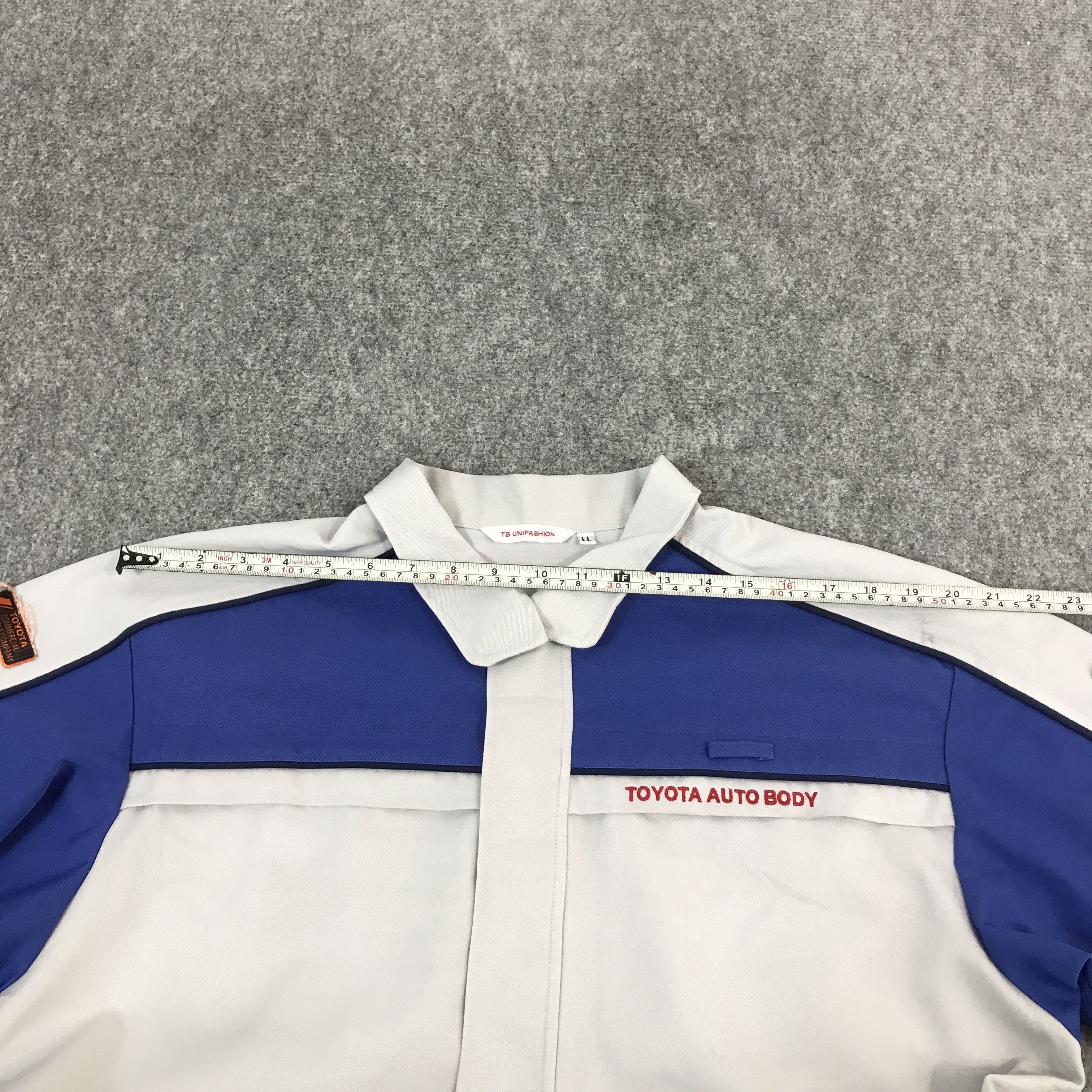 Japanese Brand Vtg Toyota Auto Body Uniform Japan jacket Size US L / EU 52-54 / 3 - 7 Thumbnail