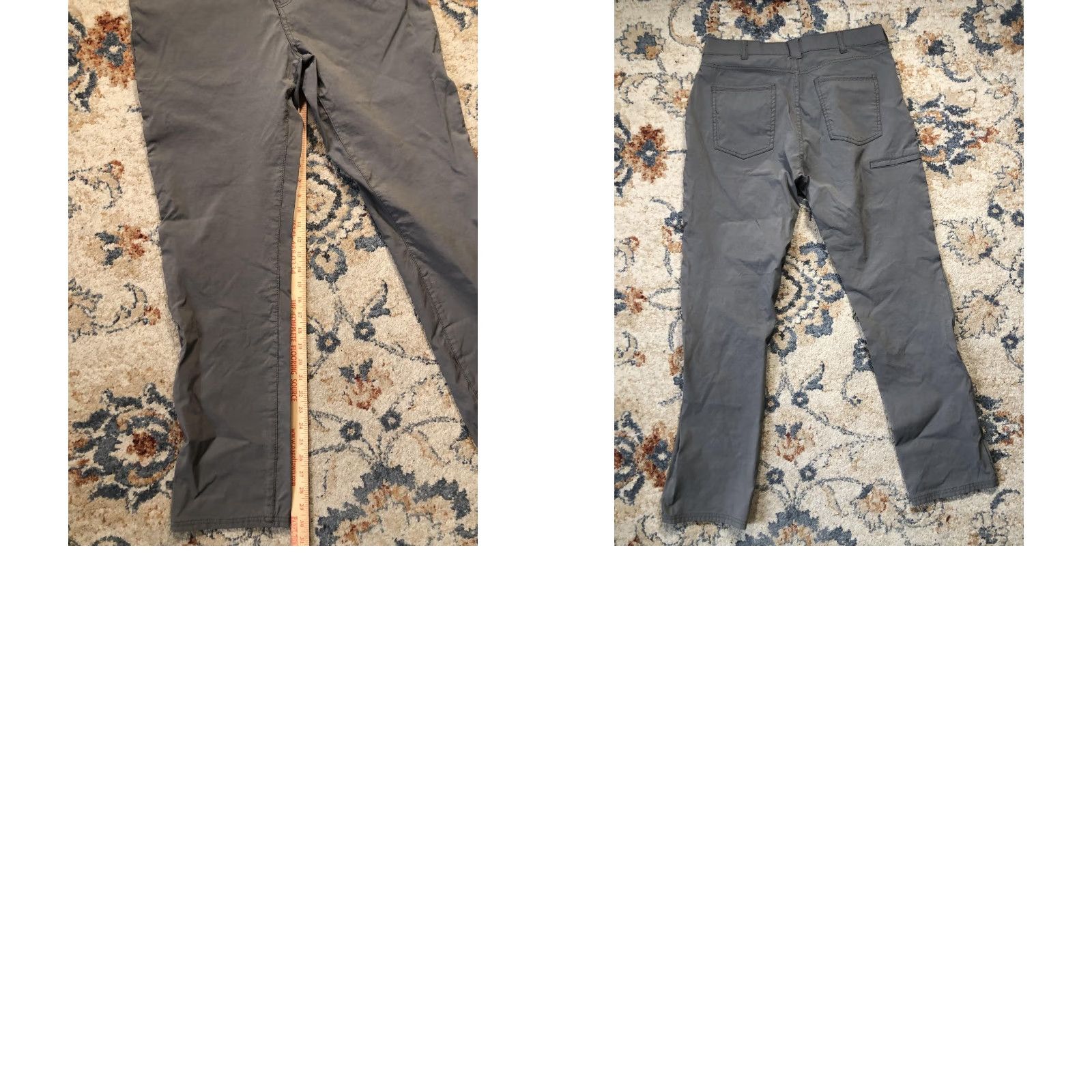 Vintage VINTAGE Denali Pants Mens 32x32 Gray Stretch Hiking Outdoor Zip Pocket Lightweight Tech Mens Size US 32 / EU 48 - 8 Thumbnail