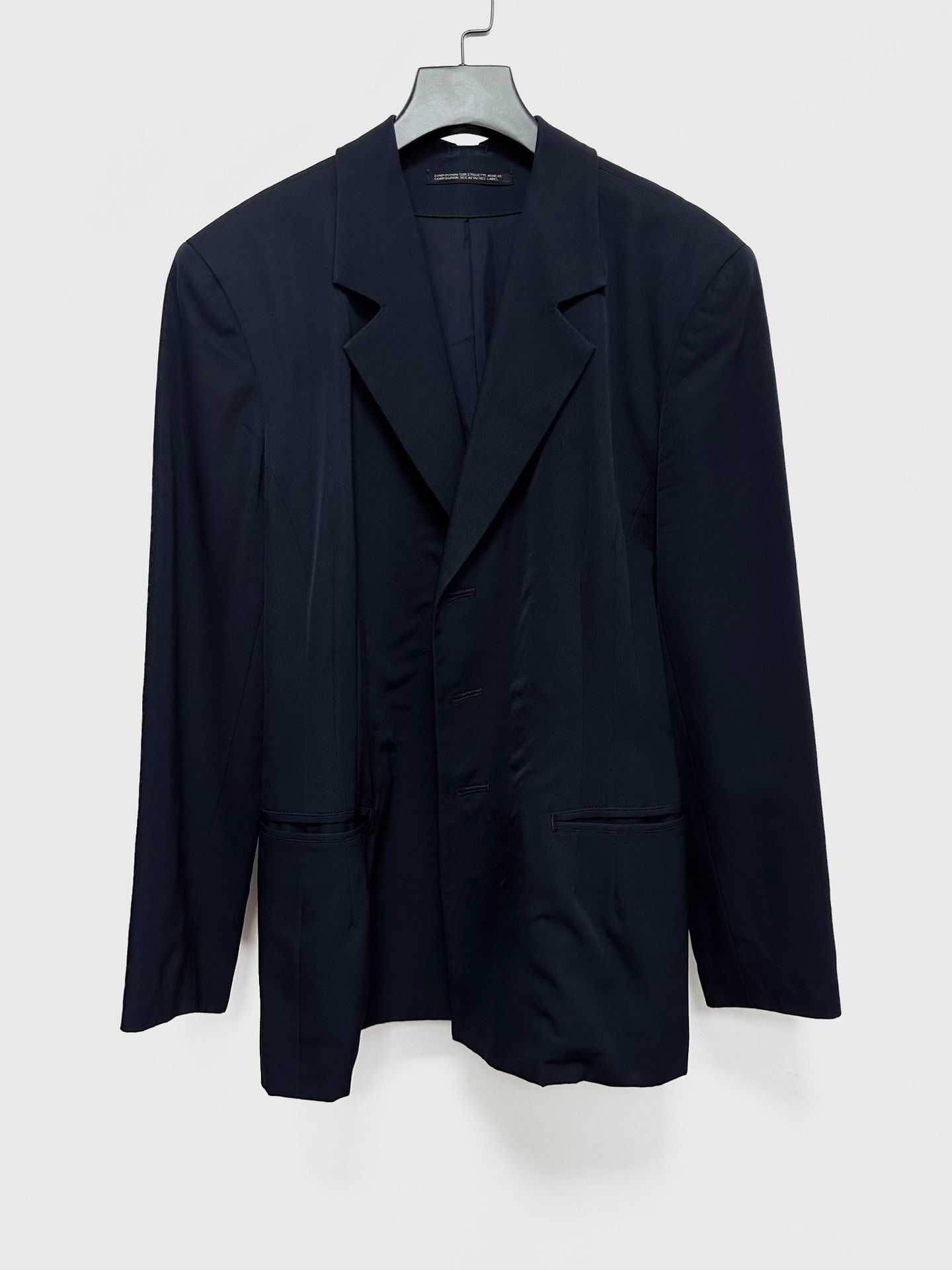 Yohji Yamamoto Yohji Yamamoto 80s Deconstructed Jacket Size US S / EU 44-46 / 1 - 1 Thumbnail