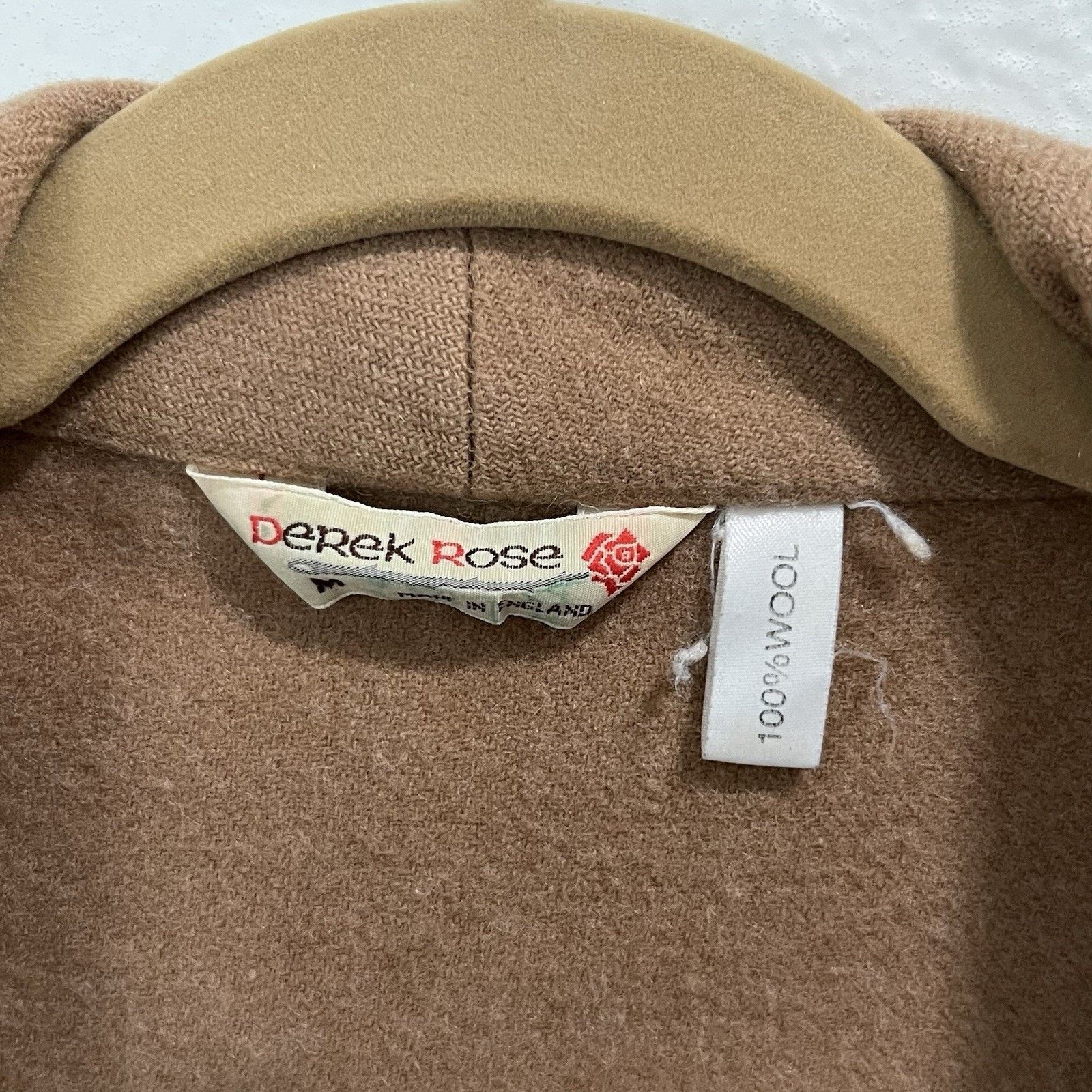 Derek Rose Derek Rose Vintage Wool Dressing Gown Lounge Robe Men’s (M) Size US 32 / EU 48 - 3 Thumbnail