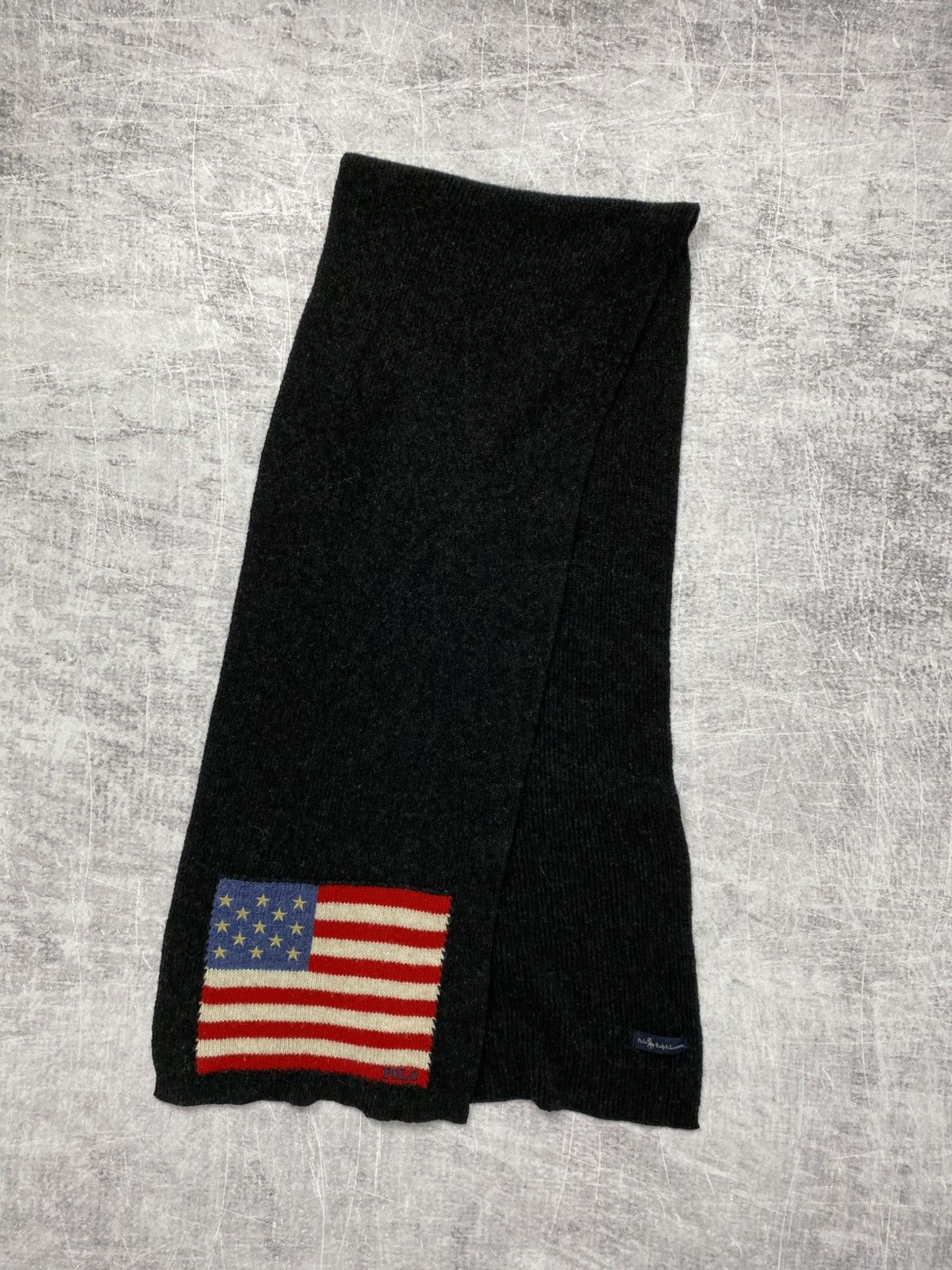 Polo Ralph Lauren × Ralph Lauren Oldmoney Polo Ralph Lauren vintage USA scarf Size ONE SIZE - 4 Thumbnail