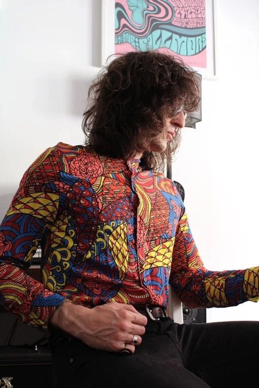 Other Vtg. Italian 70´s Italian Psychedelic shirt Size US M / EU 48-50 / 2 - 6 Thumbnail