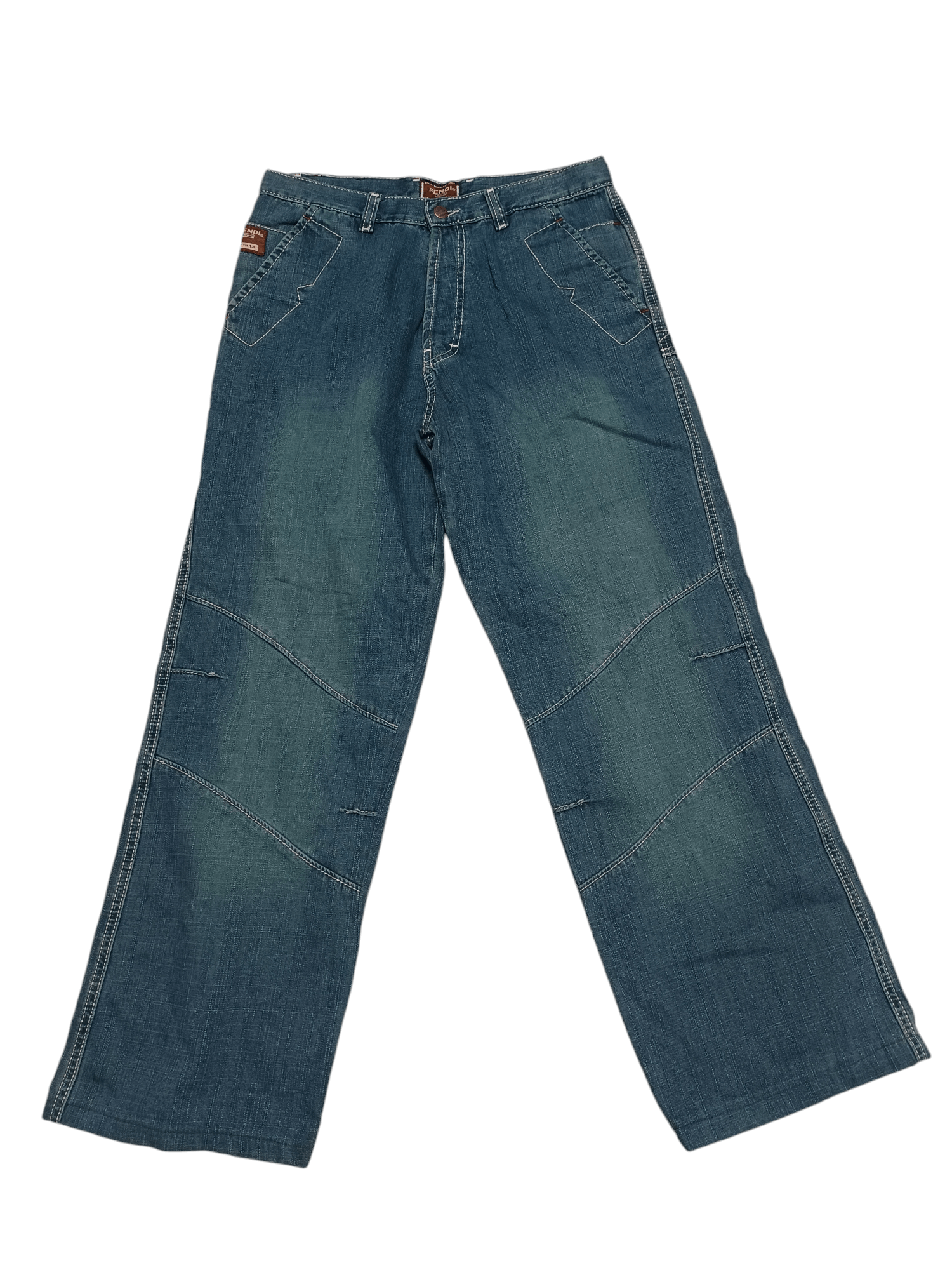 Japanese Brand AVANT GARDE JEANS DENIM DESIGNER ITALIAN JAPANESE Y2K JEAN Size US 32 / EU 48 - 1 Thumbnail