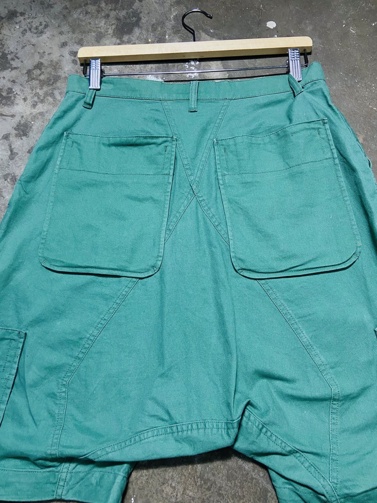 Ne-Net Archive Ne-net Issey Miyake Drop Crotch Sarrouel Cargo Short Size US 30 / EU 46 - 8 Thumbnail