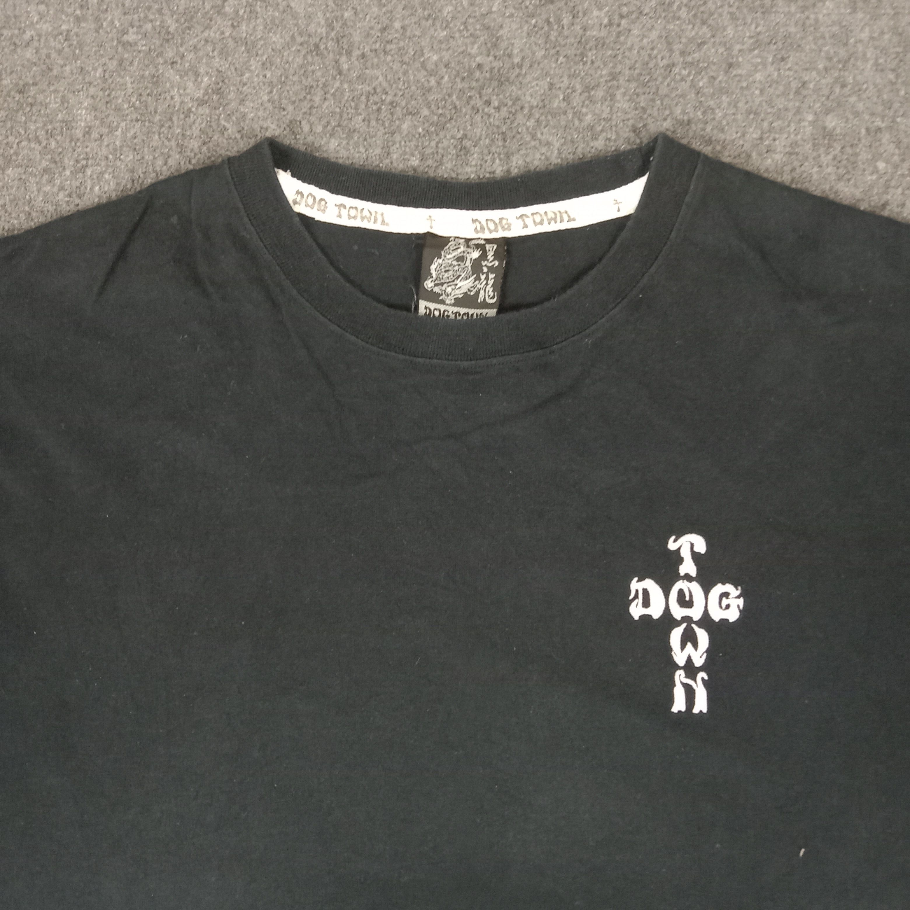 Dogtown × Vintage Dog Town Black Dragon Streetwear Style Tshirt Size US XXL / EU 58 / 5 - 6 Thumbnail