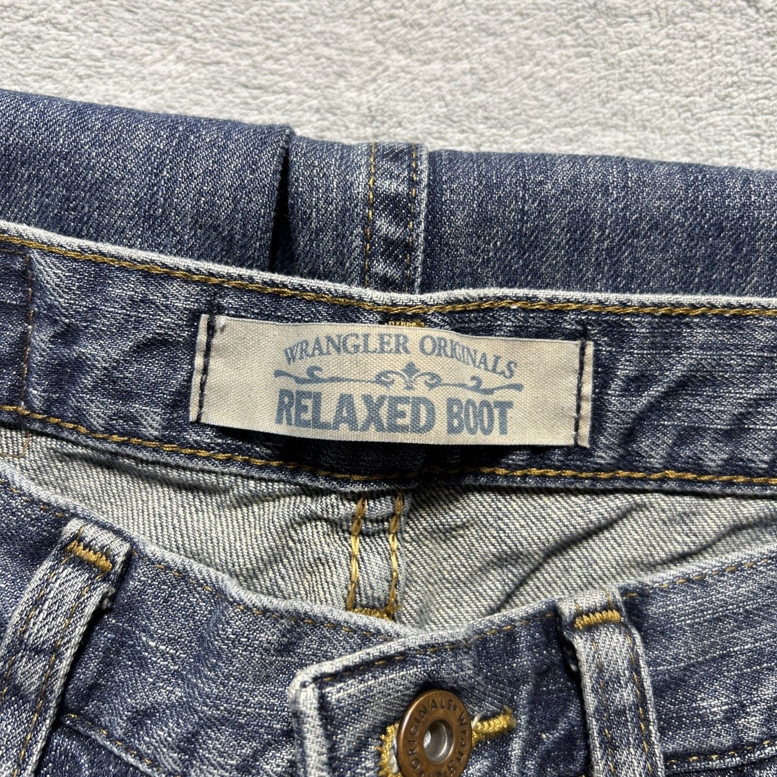 Wrangler Wrangler Beyond Baggy Jeans Mens 33x27 Loose Wide Hamilton Size US 33 - 7 Thumbnail