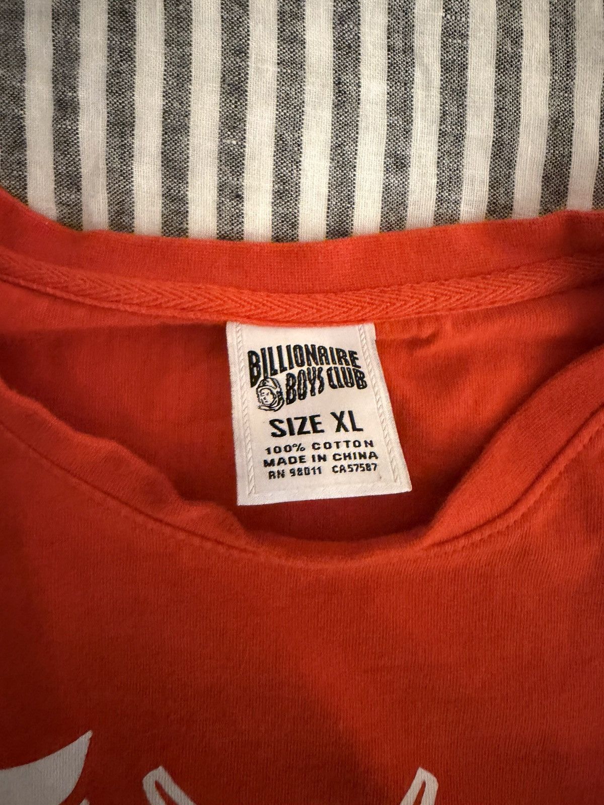 Billionaire Boys Club Red Billionaire Boys Club t-shirt statue of liberty Size US XL / EU 56 / 4 - 3 Thumbnail