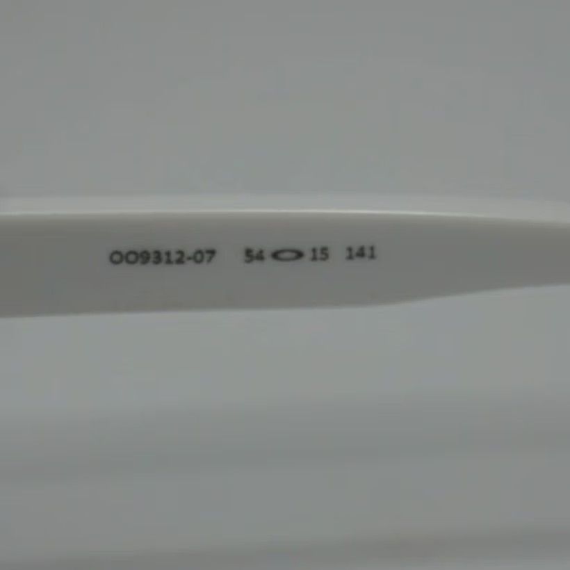 Oakley Oakley Proxy Sunglasses OO9312-07 54 15 141 White Frame Women XS (54) Womens Sunglasses Size ONE SIZE - 6 Thumbnail