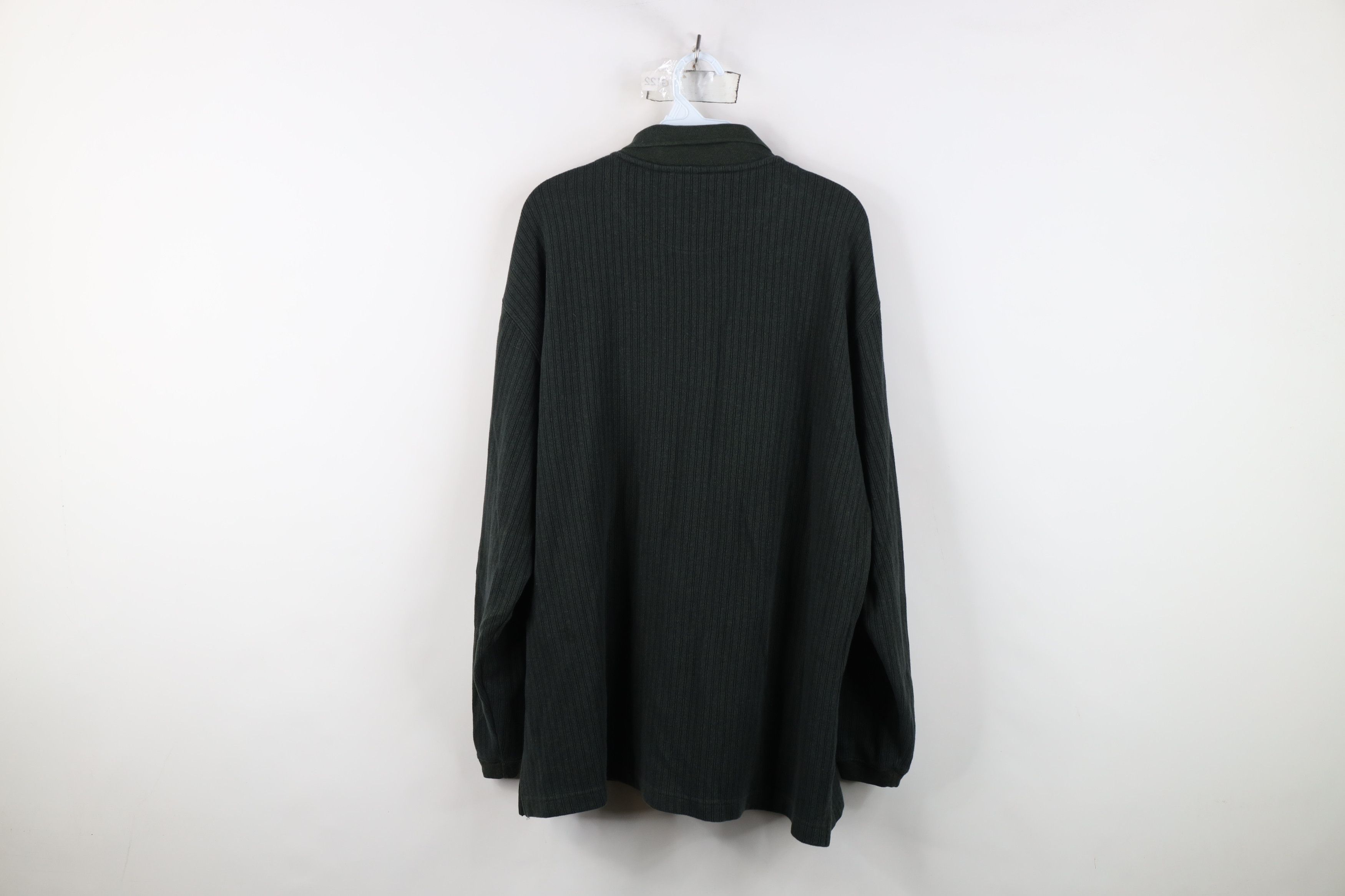 Vintage Vintage 90s Streetwear Heavyweight Long Sleeve Rugby Polo Size US XL / EU 56 / 4 - 10 Thumbnail