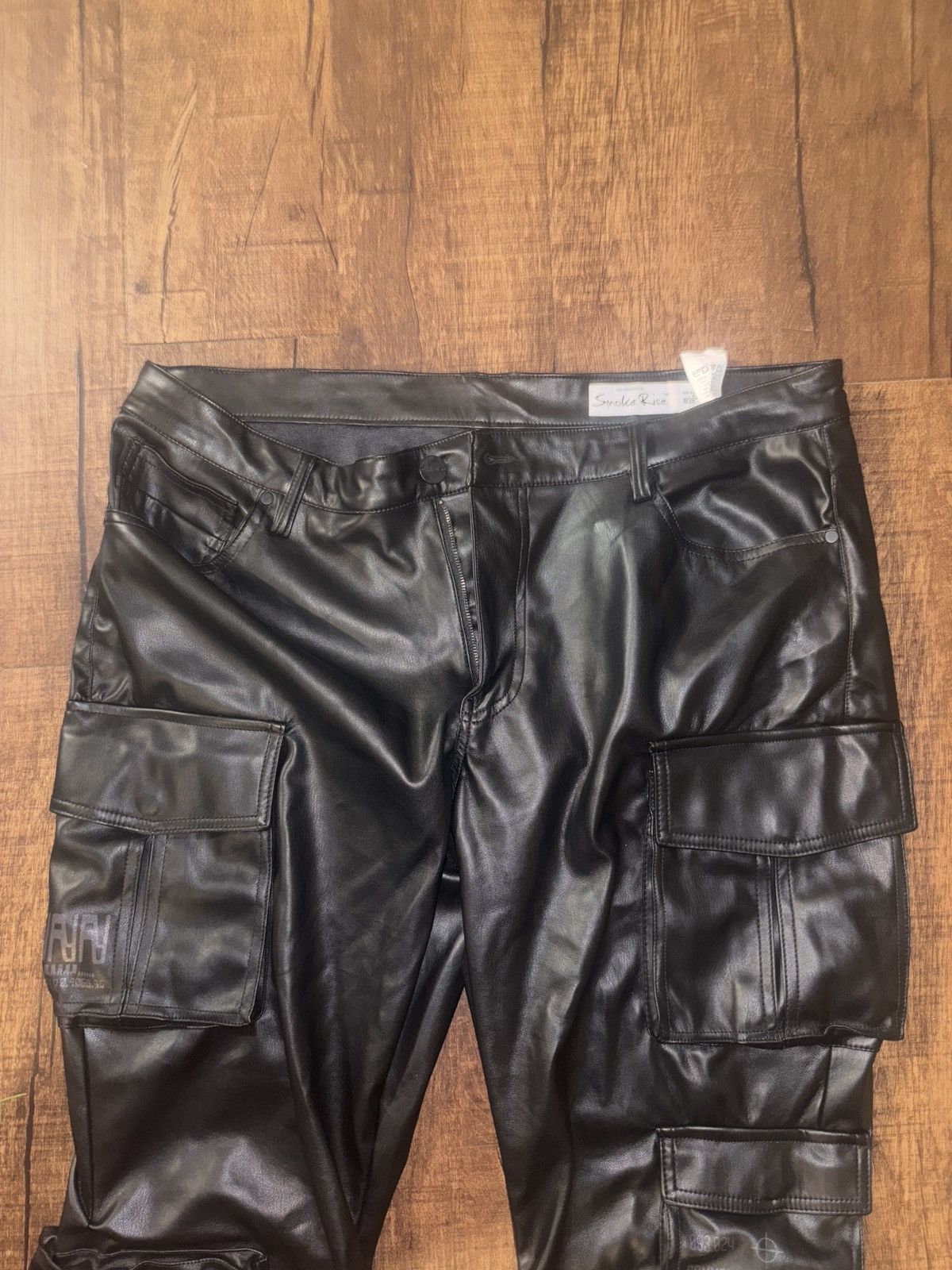Smoke Rise Black Leather Pants. Smoke Rise Size US 38 / EU 54 - 2 Thumbnail