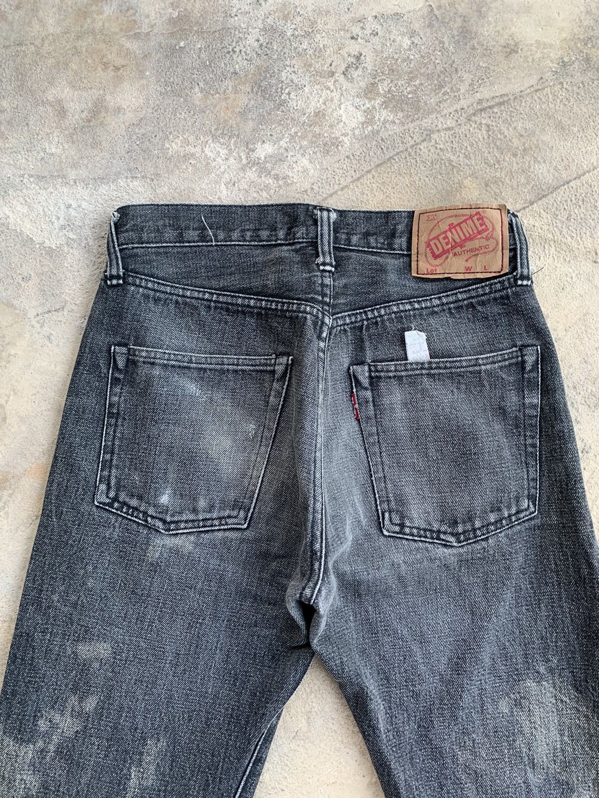 Denime × Japanese Brand Denime Selvedge Distressed Denim Size US 28 / EU 44 - 13 Thumbnail