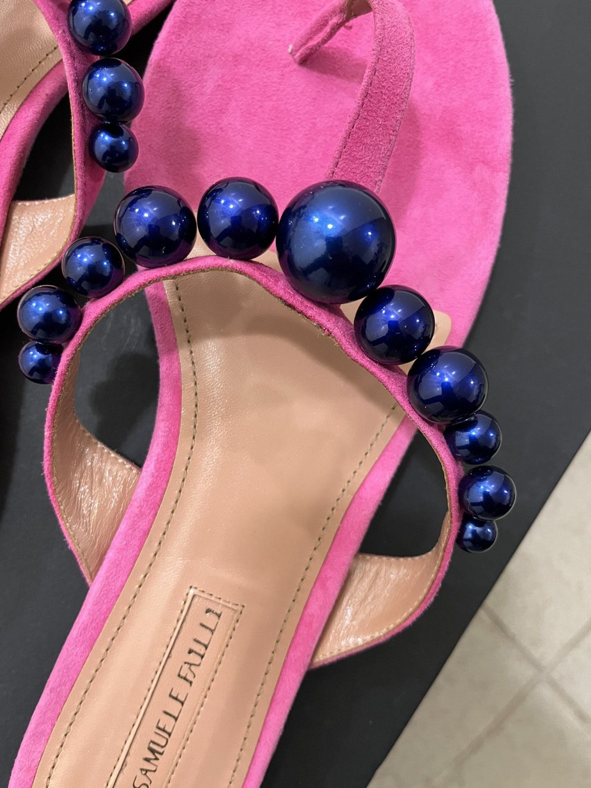 Other Samuele Failli Bead Sandals Sz 40(10us) Size US 10 / IT 40 - 8 Thumbnail