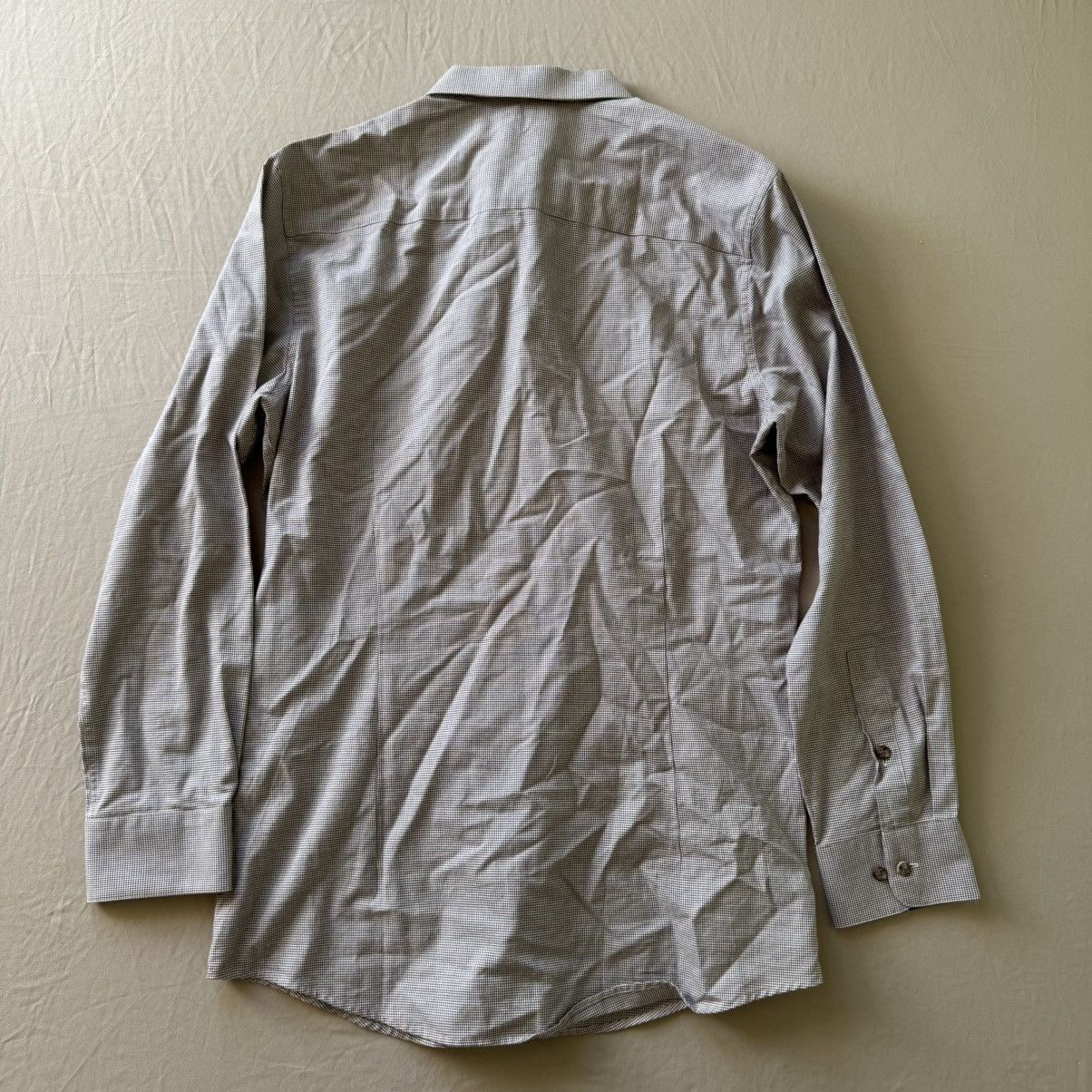 Bar III × Designer Bar Ill Carnaby Collection Slim-Fit Houndstooth Dress Shirt Size US M / EU 48-50 / 2 - 3 Thumbnail