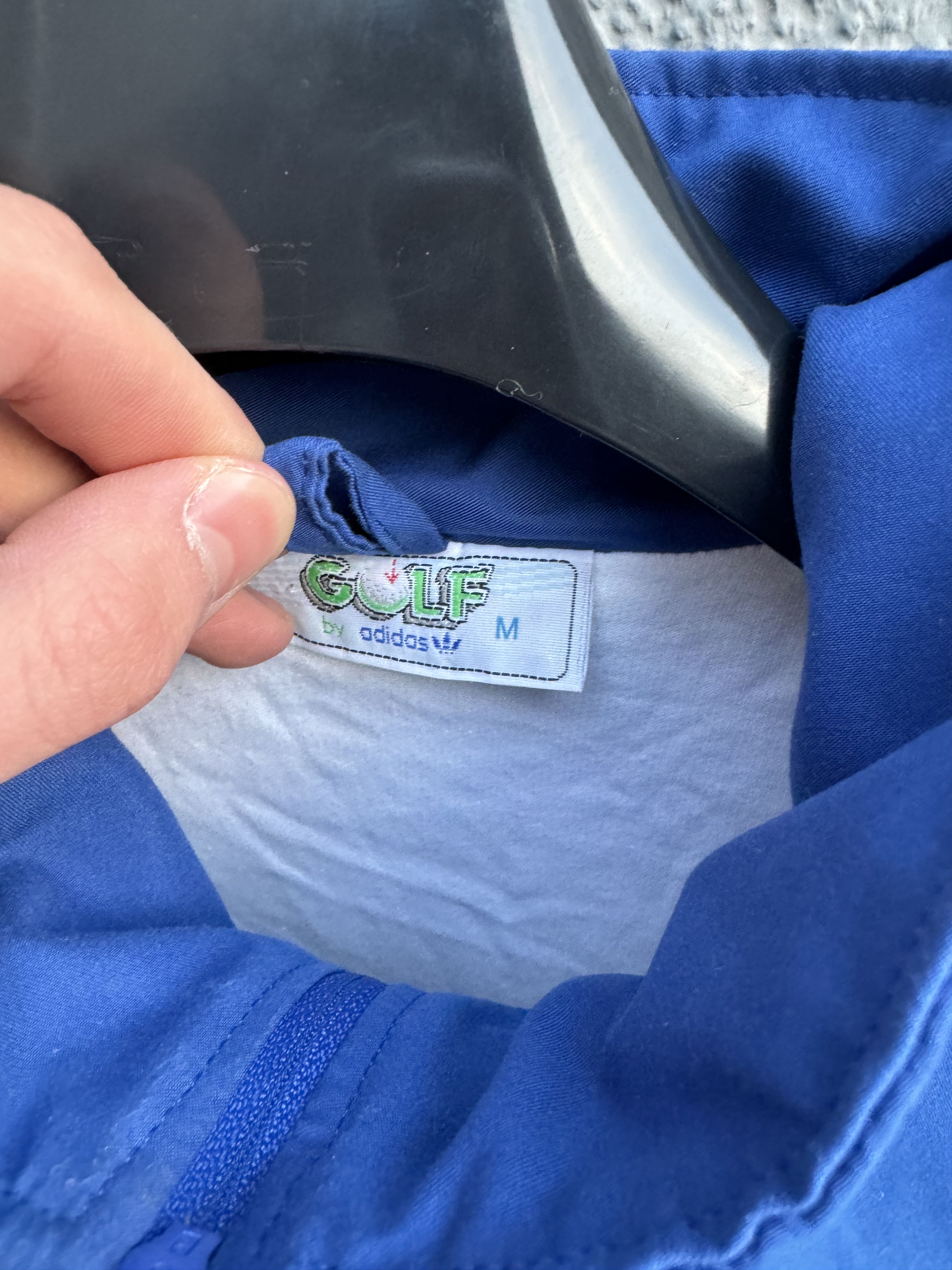Adidas Vintage Adidas Golf Track Pullover Windbreaker Jacket Blue Size US M / EU 48-50 / 2 - 7 Thumbnail