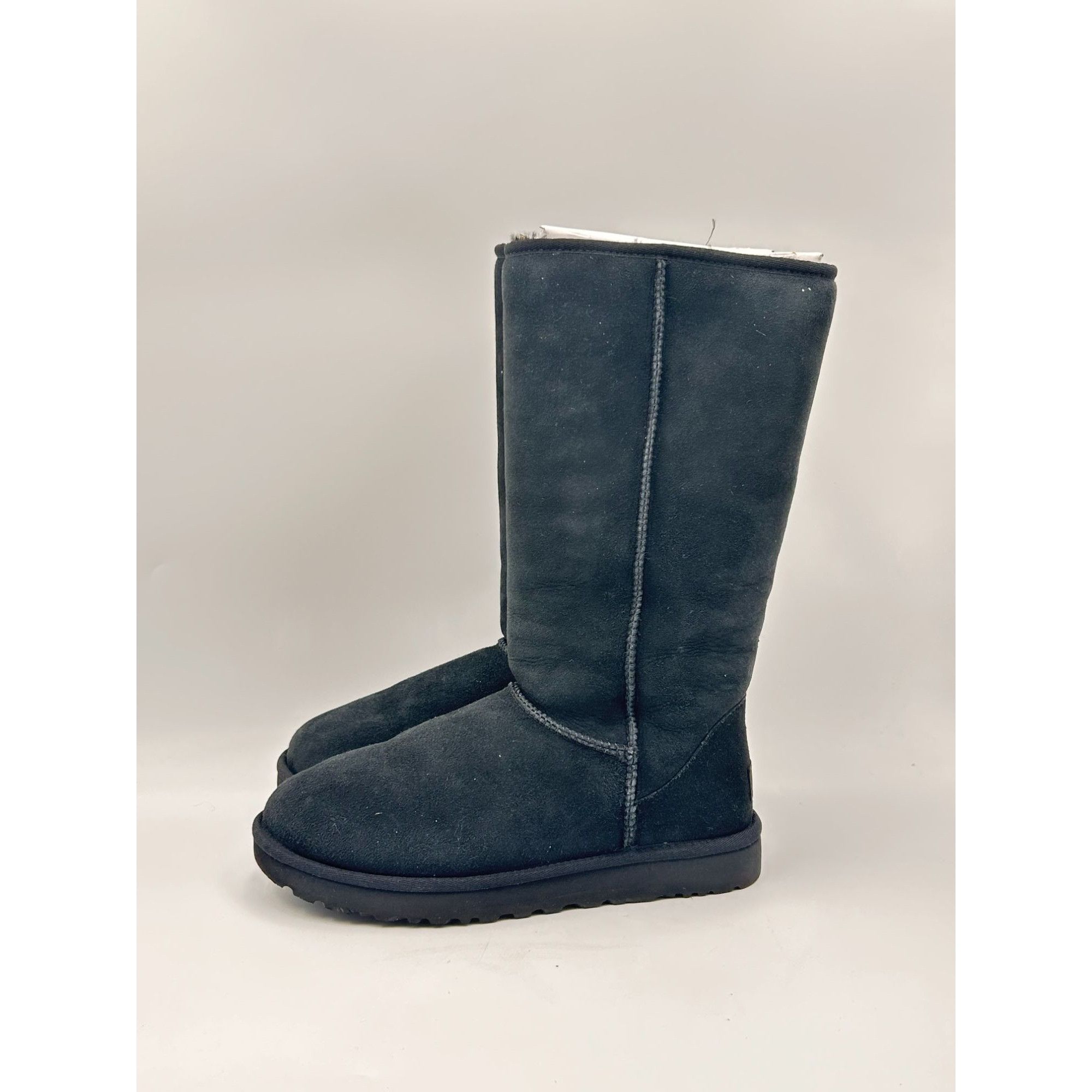 Other UGG Classic Tall II Women Size 10 Black Shearling Lined Wint Size US 10 / IT 40 - 4 Thumbnail