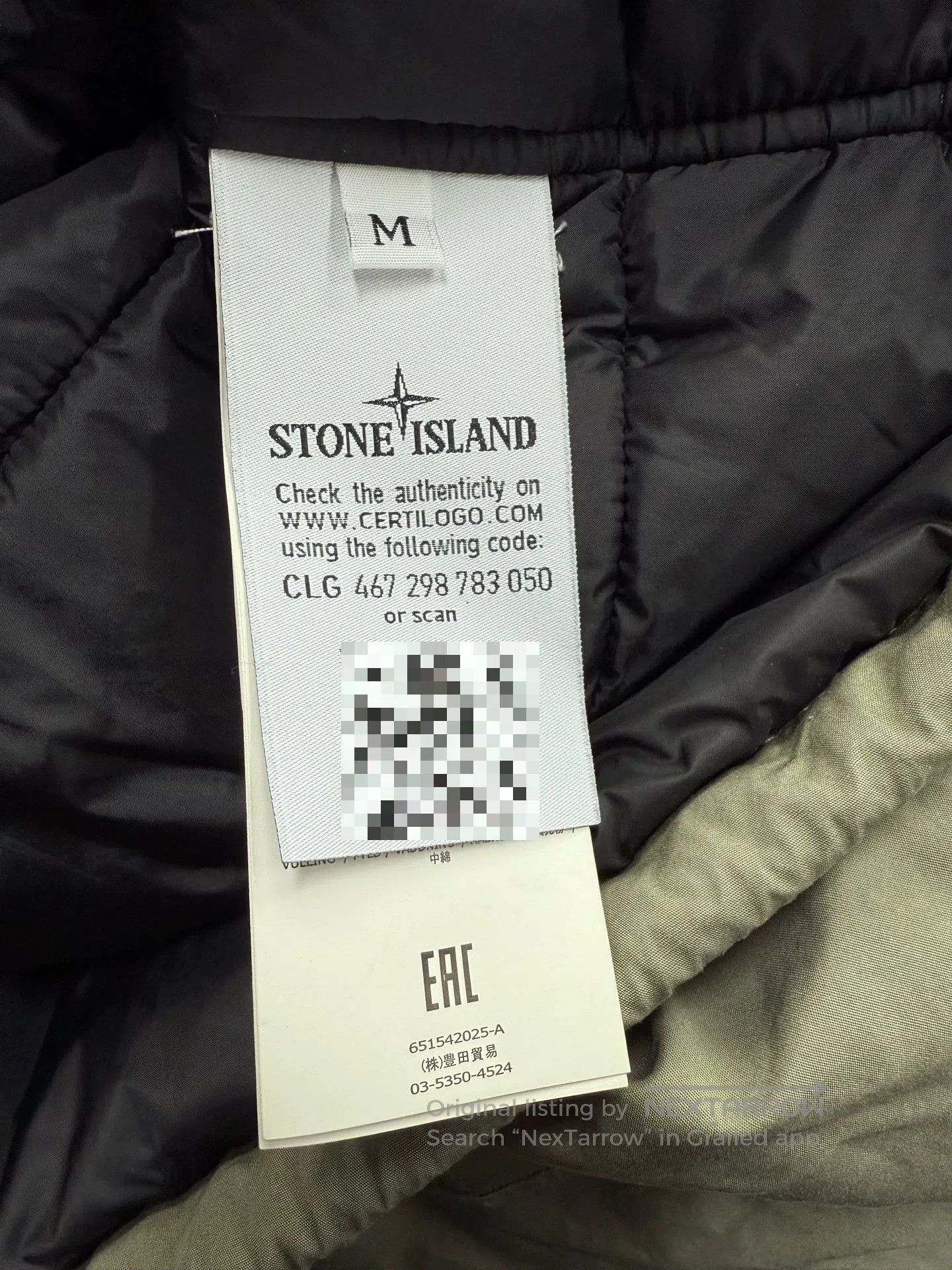 Stone Island Stone Island Hooded Zip Padded Jacket. Size US M / EU 48-50 / 2 - 6 Thumbnail