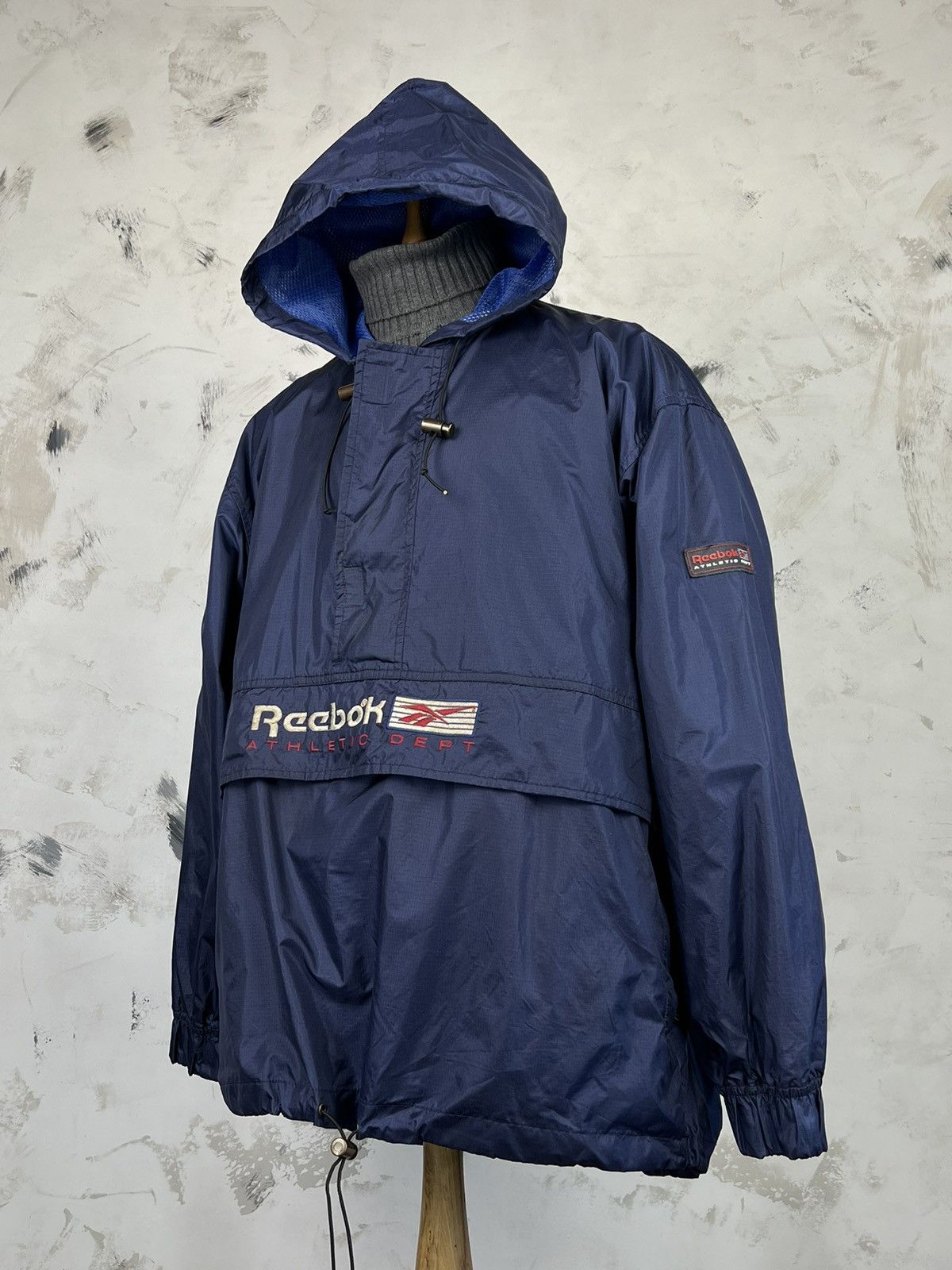 Reebok Vintage Reebok Anorak Jacket Size L - XL Size US L / EU 52-54 / 3 - 1 Thumbnail