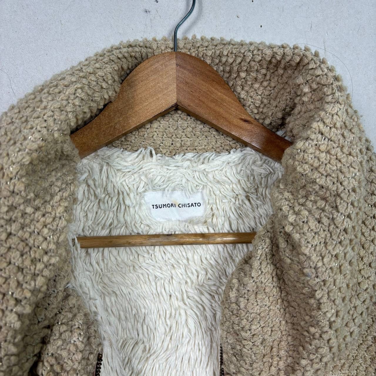 Tsumori Chisato Tsumori Chisato Japanese Archival Boucle Fleece Jacket M Size US M / EU 48-50 / 2 - 6 Thumbnail