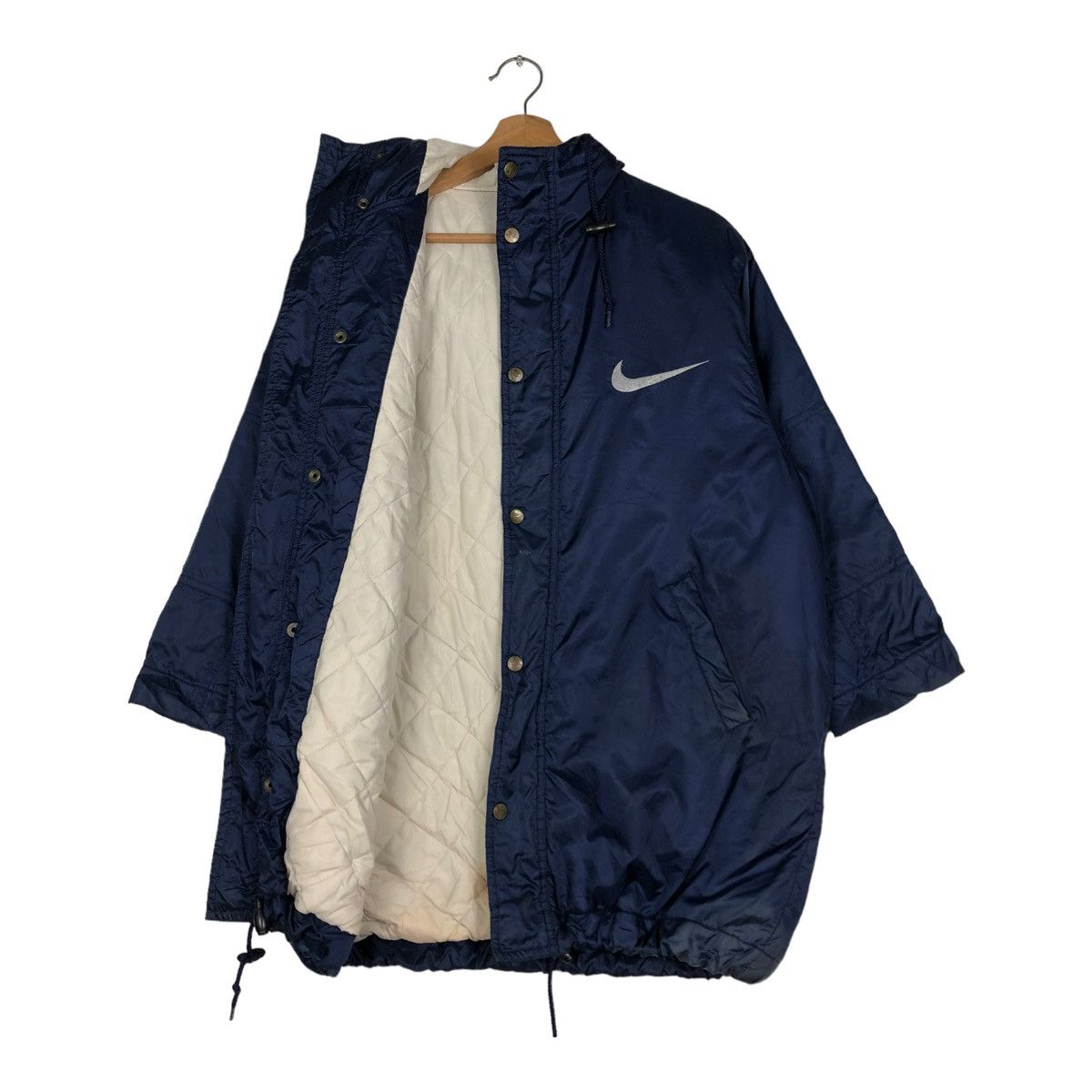Nike 🔥MEDIUM KIDS SIZE VINTAGE NIKE HUNTING JACKET BIG SWOOSH Size US M / EU 48-50 / 2 - 13 Thumbnail