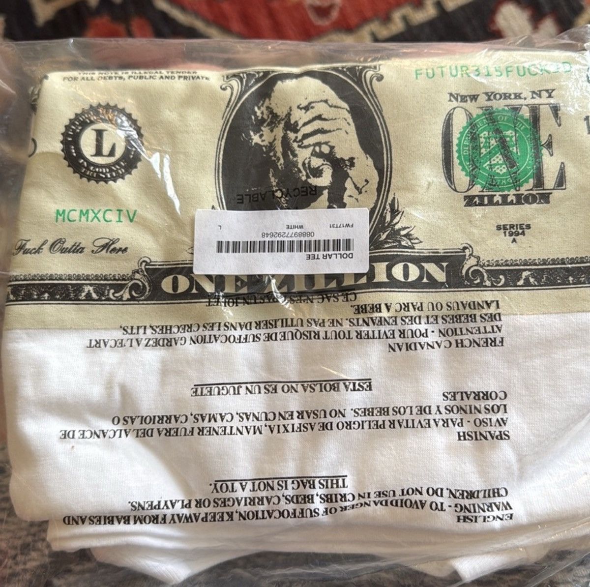 Supreme NWT Supreme FW17 Dollar Tee Size US L / EU 52-54 / 3 - 3 Thumbnail