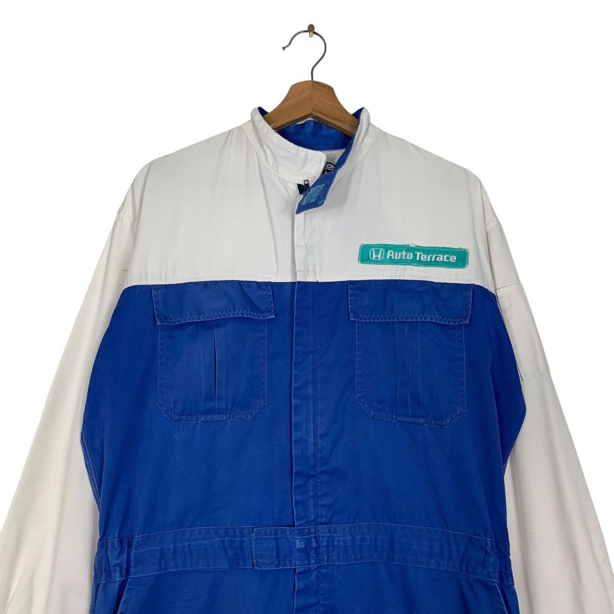 Honda Vintage HONDA Auto Terrace Worker Coverall #2813-C127 Size US 38 / EU 54 - 2 Thumbnail
