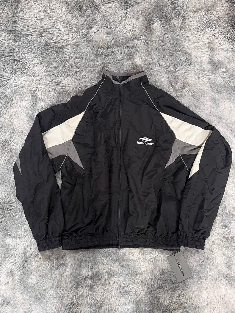 Balenciaga Balenciaga Loose Fit Stand Collar Zip-Up Jacket Size US M / EU 48-50 / 2 - 1 Thumbnail