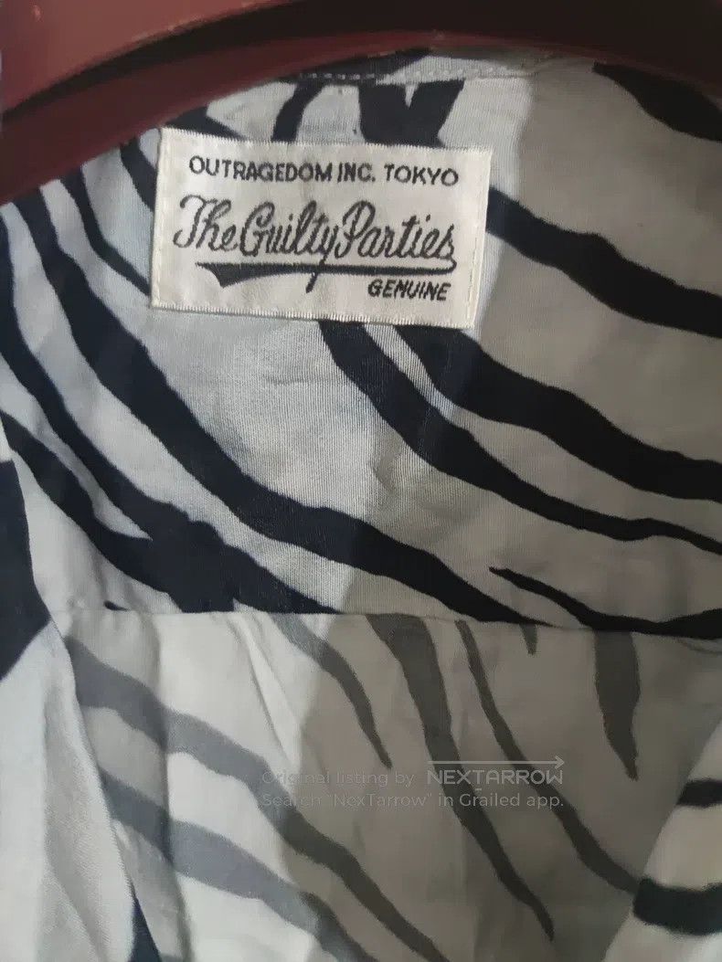 Wacko Maria Wacko Maria White tiger printed short-sleeved shirt Size US M / EU 48-50 / 2 - 2 Thumbnail