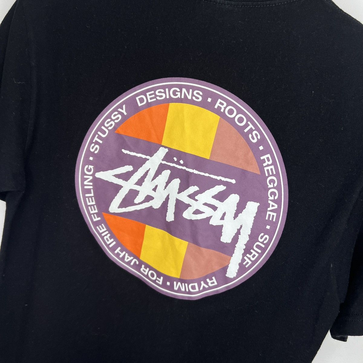Stussy 00s Stussy Vintage Surf Big Logo T-shirt Y2K Size US S / EU 44-46 / 1 - 7 Thumbnail