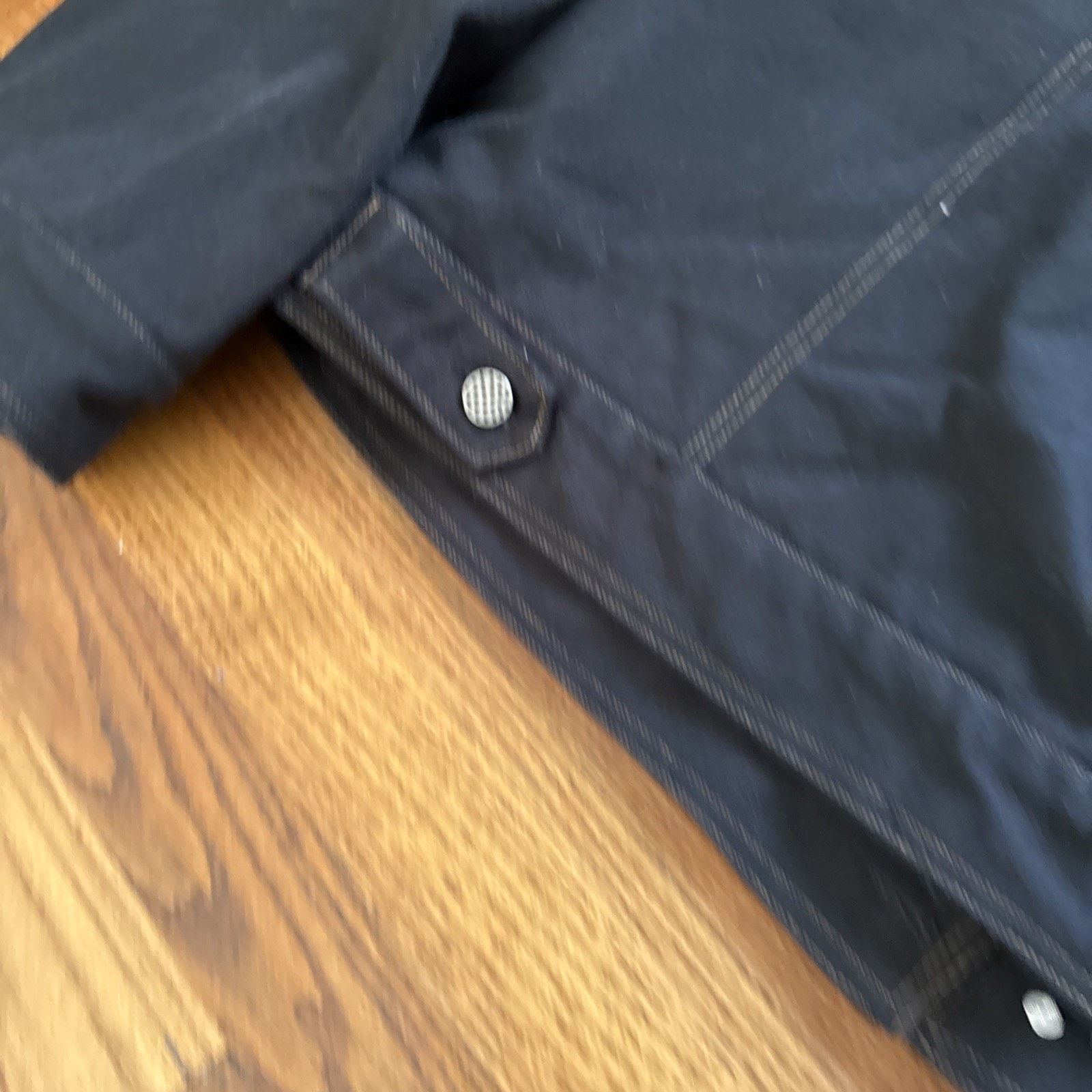 Other Kwame adusei KARD DENIM JACKET - ONE SIZE / BLACK Size US L / EU 52-54 / 3 - 10 Thumbnail