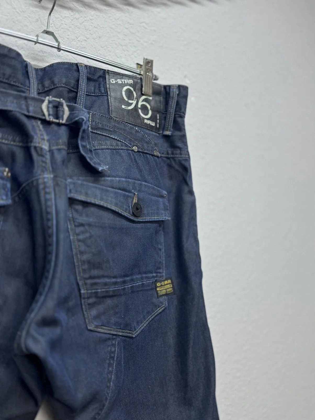 G-Star Vintage G-star Opium Cargo Avantgarde Bontage Baggy Pants Size US 36 / EU 52 - 14 Thumbnail