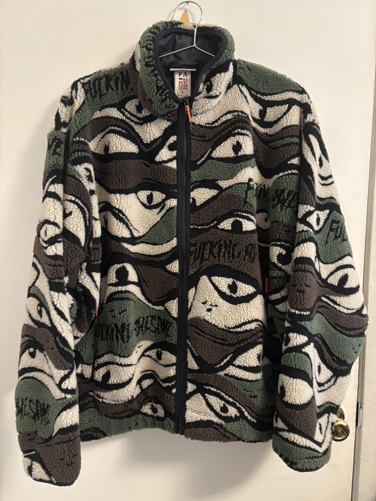 ジャケット・アウター RUN SHIT EVERYWHERE 2TONE jacket Fucking Awesome Fucking Awesome x Wanto jacket large blue shit